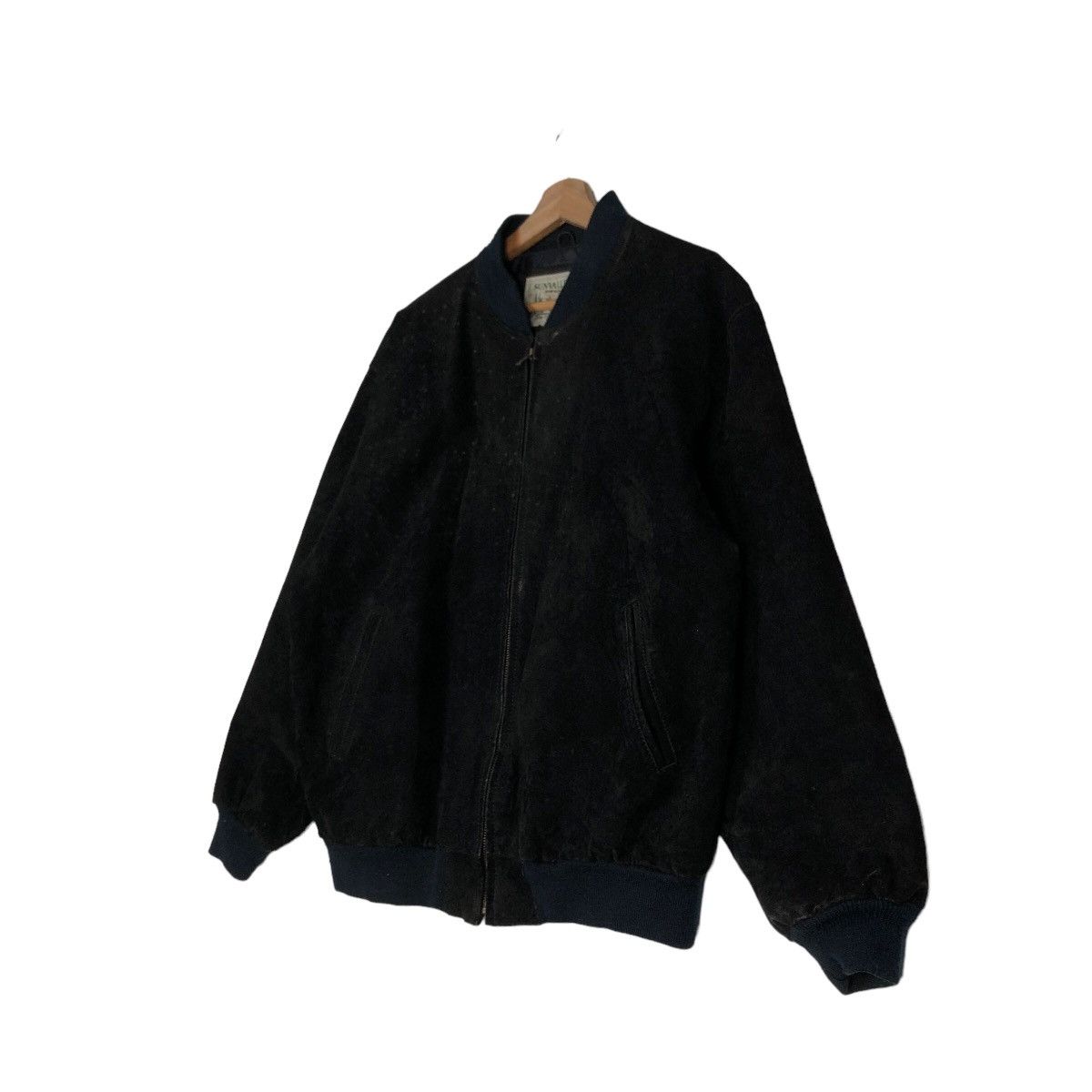 Japanese Brand 🔥Vtg Sunvalley Genuine Leather Bomber Jacket Issey Miyake Size US L / EU 52-54 / 3 - 2 Thumbnail