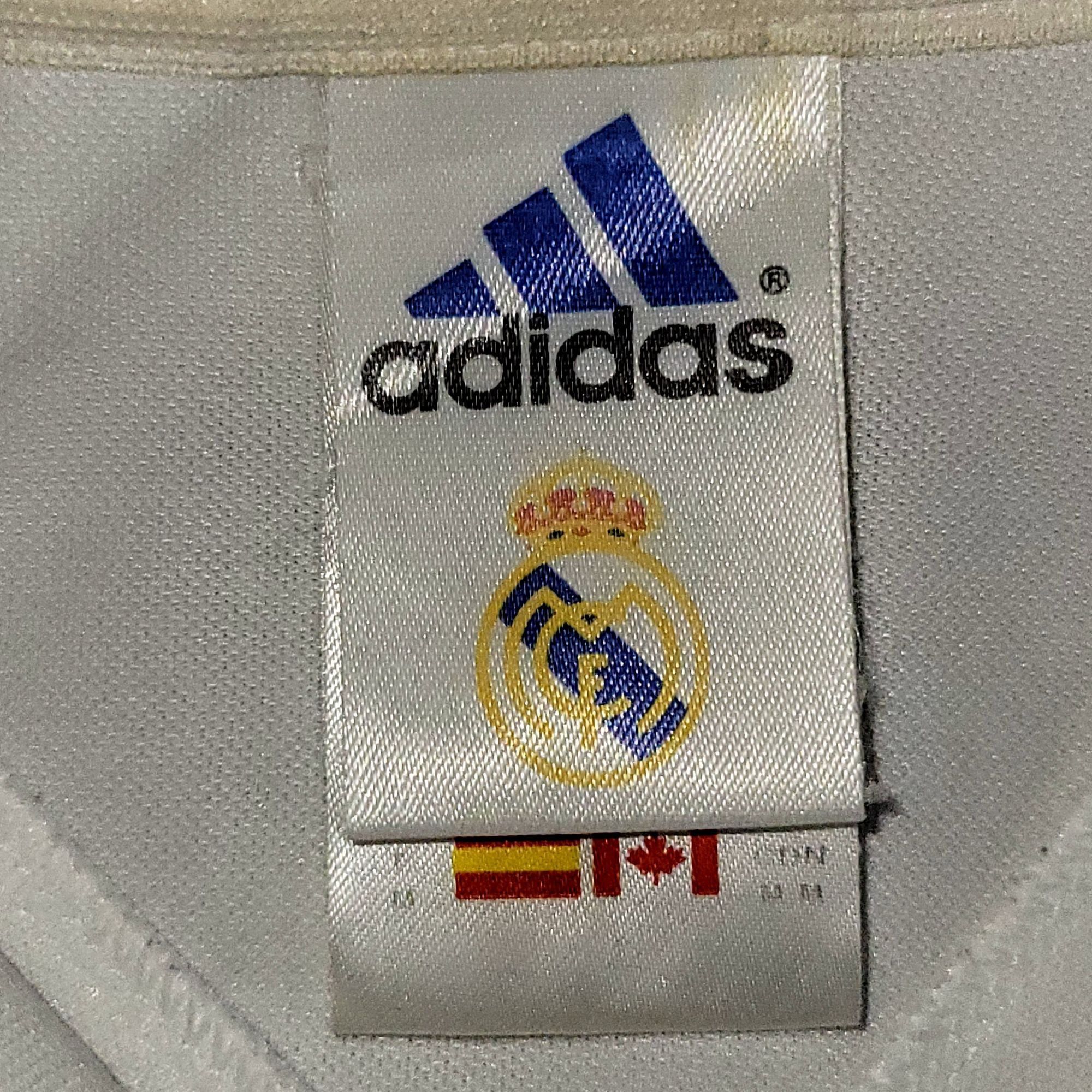 Adidas Ronaldo Real Madrid CENTENARY 2002 2003 Soccer Jersey M Size US M / EU 48-50 / 2 - 7 Thumbnail
