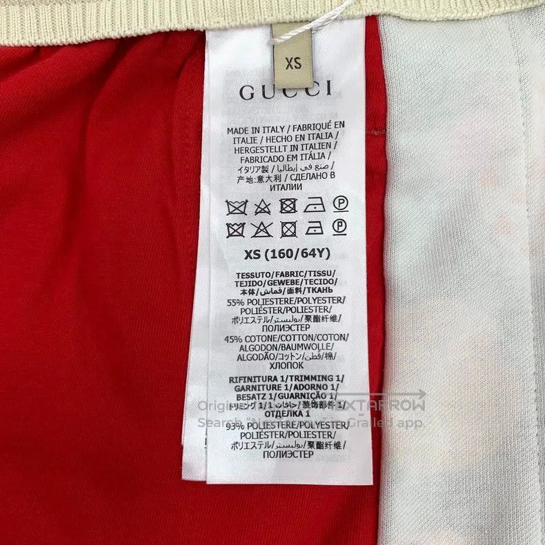 Gucci Gucci SizeXS Colour-blocked apple logo jacquard full-print Size 42" / US 20 - 8 Thumbnail