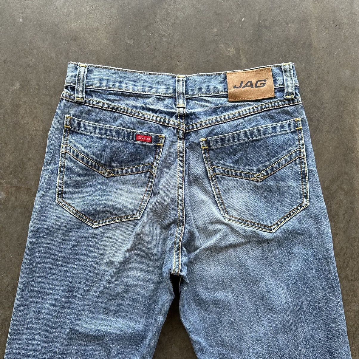 Japanese Brand Vintage Jag Distressed Faded Denim Jean Pant W29 Size US 29 - 12 Thumbnail