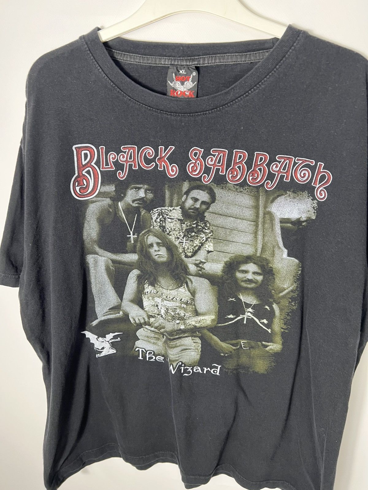 Band Tees Vintage Band Rock Tour Metal Black Sabbath The Wizard Tee Size US XL / EU 56 / 4 - 2 Thumbnail