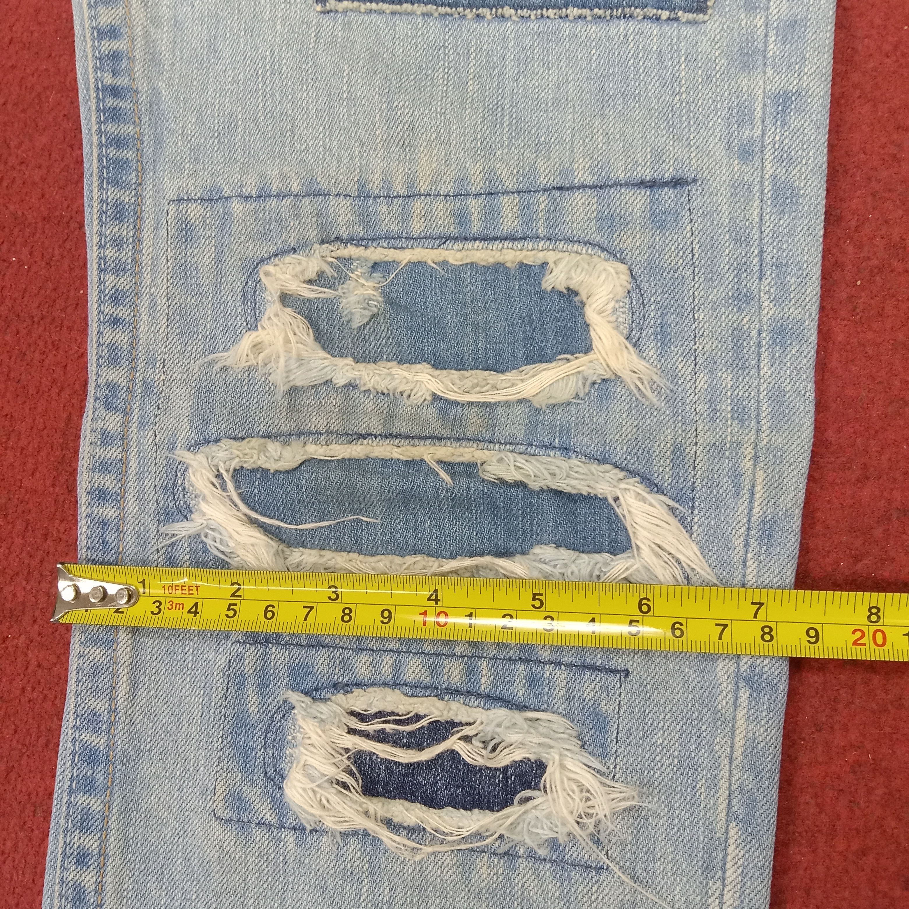 Hysteric Glamour Hysteric Glamour Jeans Rare Design Fashion Style Size 29" - 10 Thumbnail