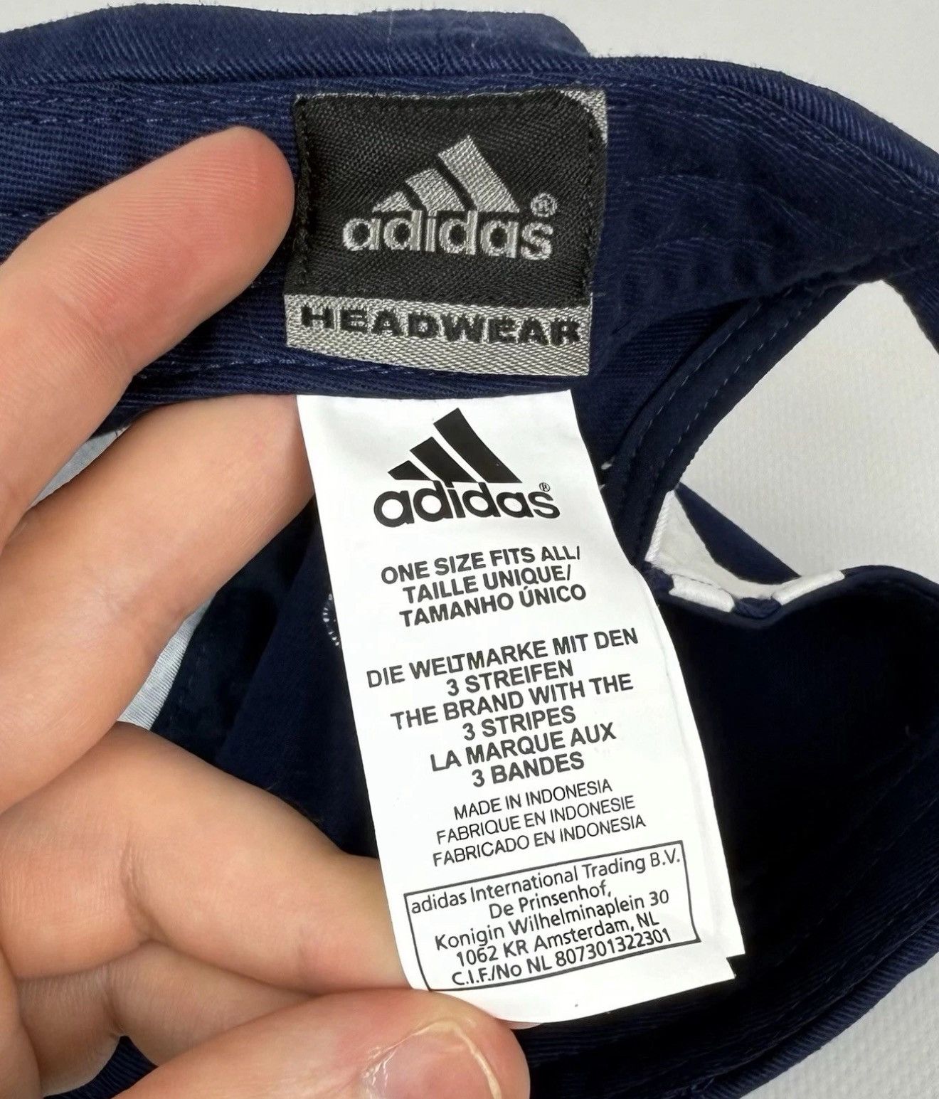 Adidas Adidas Great Britain Athletics Team Hat Cap Blue Sport 2006 Size ONE SIZE - 11 Thumbnail