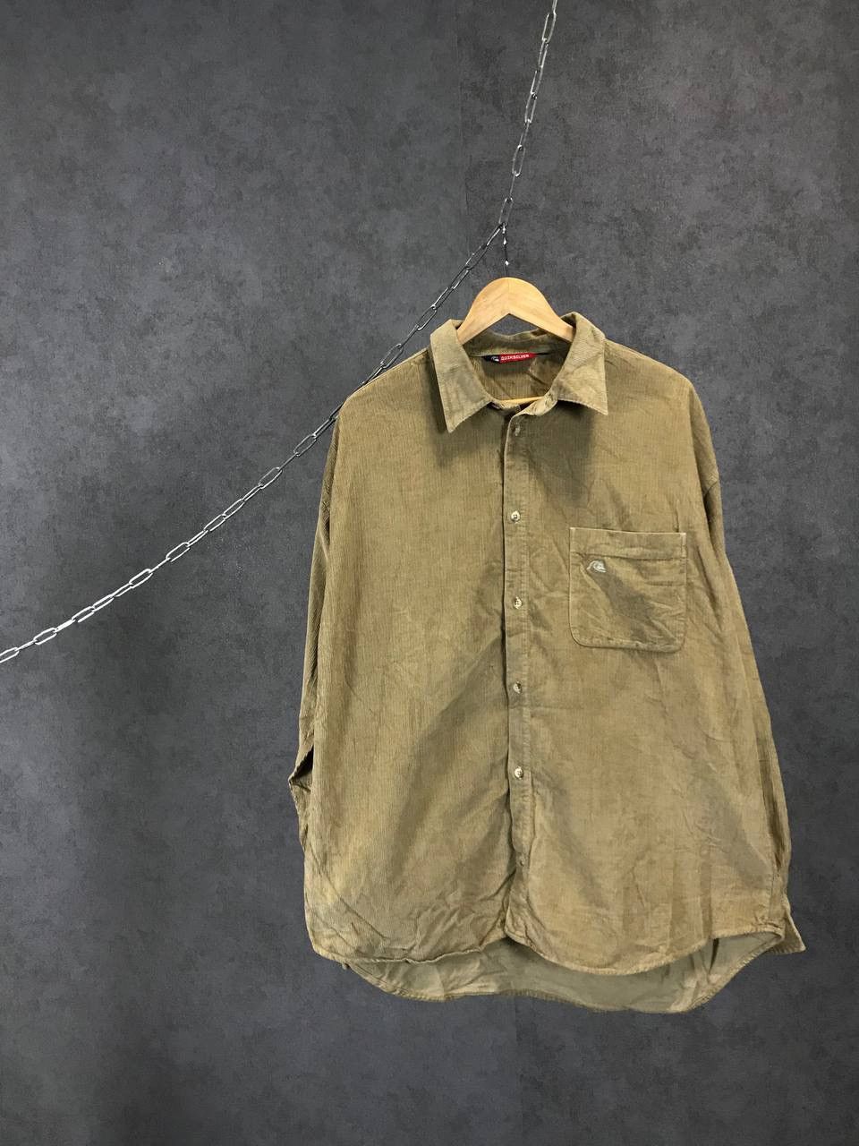 Quiksilver Quiksilver vintage outdoor flannel velvet shirt Size US XL / EU 56 / 4 - 1 Thumbnail