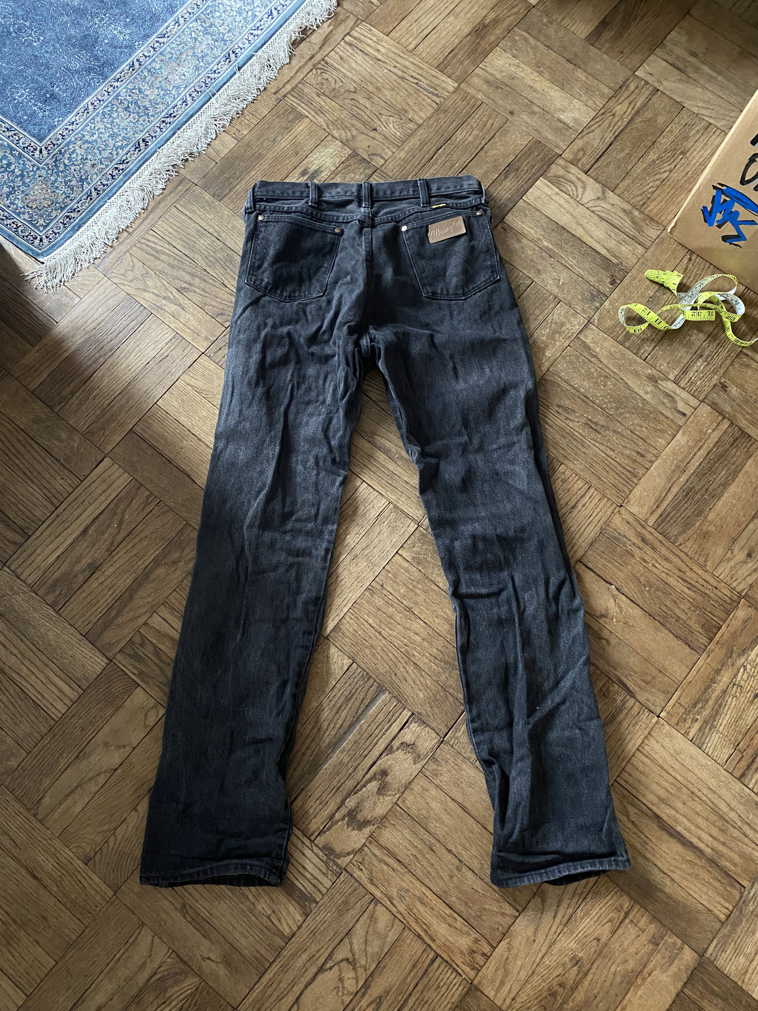 Wrangler Wrangler Dark Gray Denim Stack Size US 32 / EU 48 - 3 Thumbnail