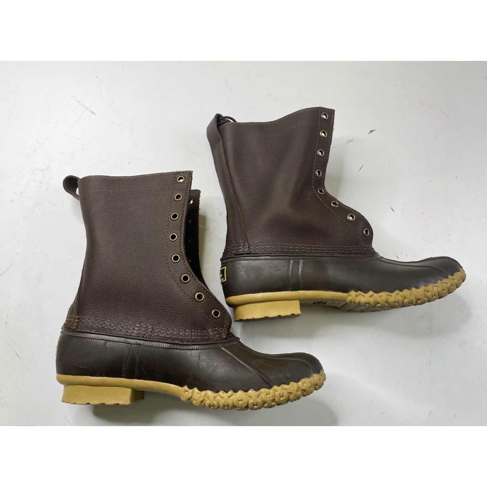 Vintage VINTAGE LL Bean Bean Boots Leather Snow Boot Woman 10M Black Winter Maine Womens 10M Size US 10 / IT 40 - 8 Thumbnail