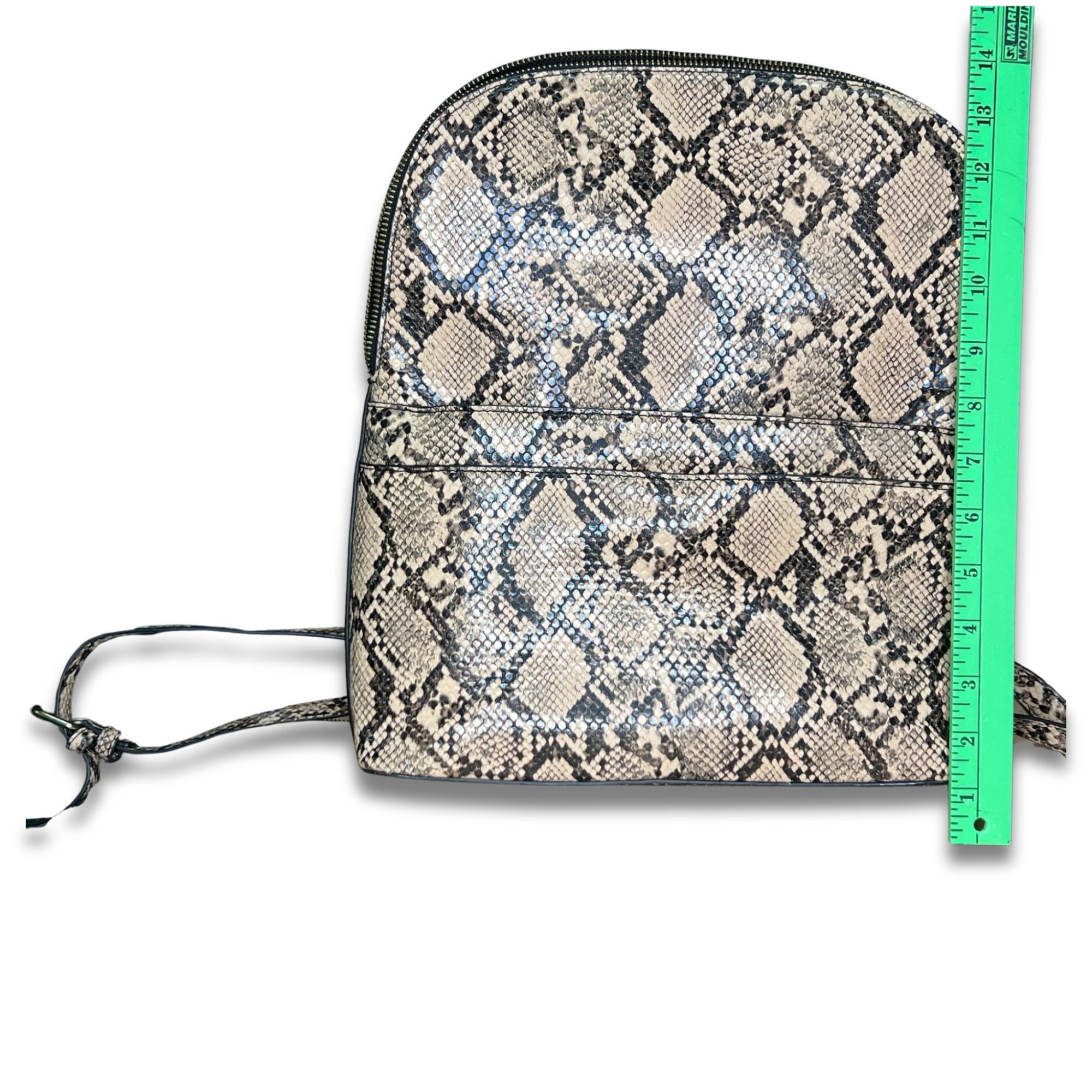 Other A New Day Small Faux Leather Backpack With Snakeskin Print P Size ONE SIZE - 4 Thumbnail