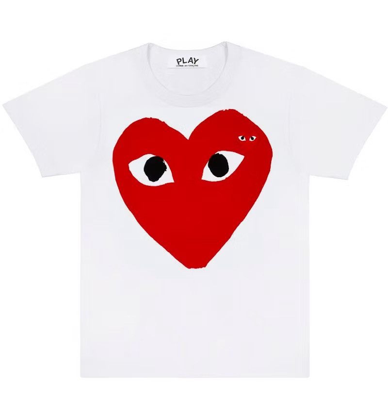 Comme des Garcons × Comme des Garcons PLAY × Comme des Garcons SHIRT Comme des Garcons PLAY Play Red Heart Emblem T-shirt Size US M / EU 48-50 / 2 - 1 Thumbnail