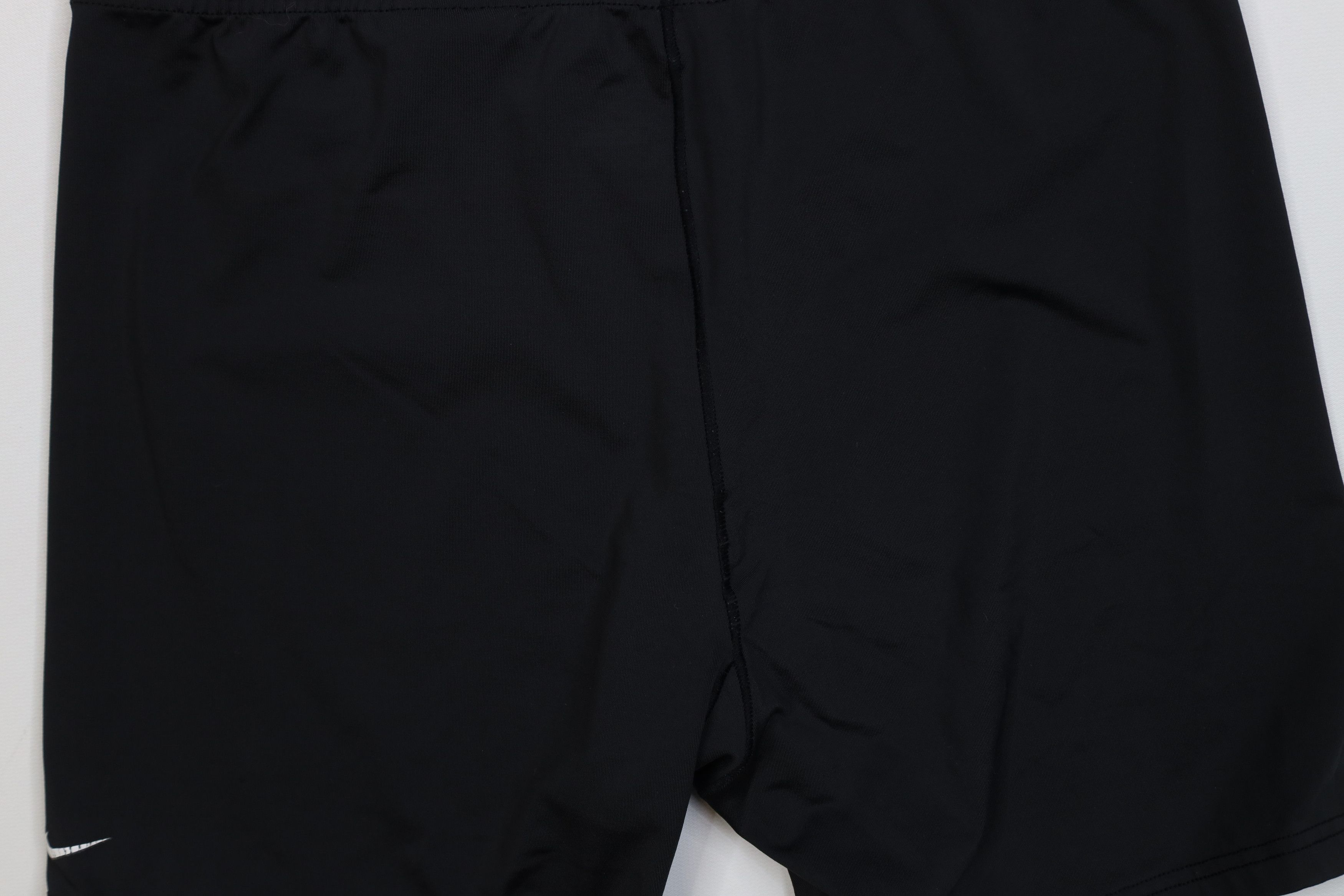 Nike Vintage Y2K Nike Mini Swoosh Spandex Shorts Booty Black Size 26" / US 2 / IT 38 - 10 Thumbnail
