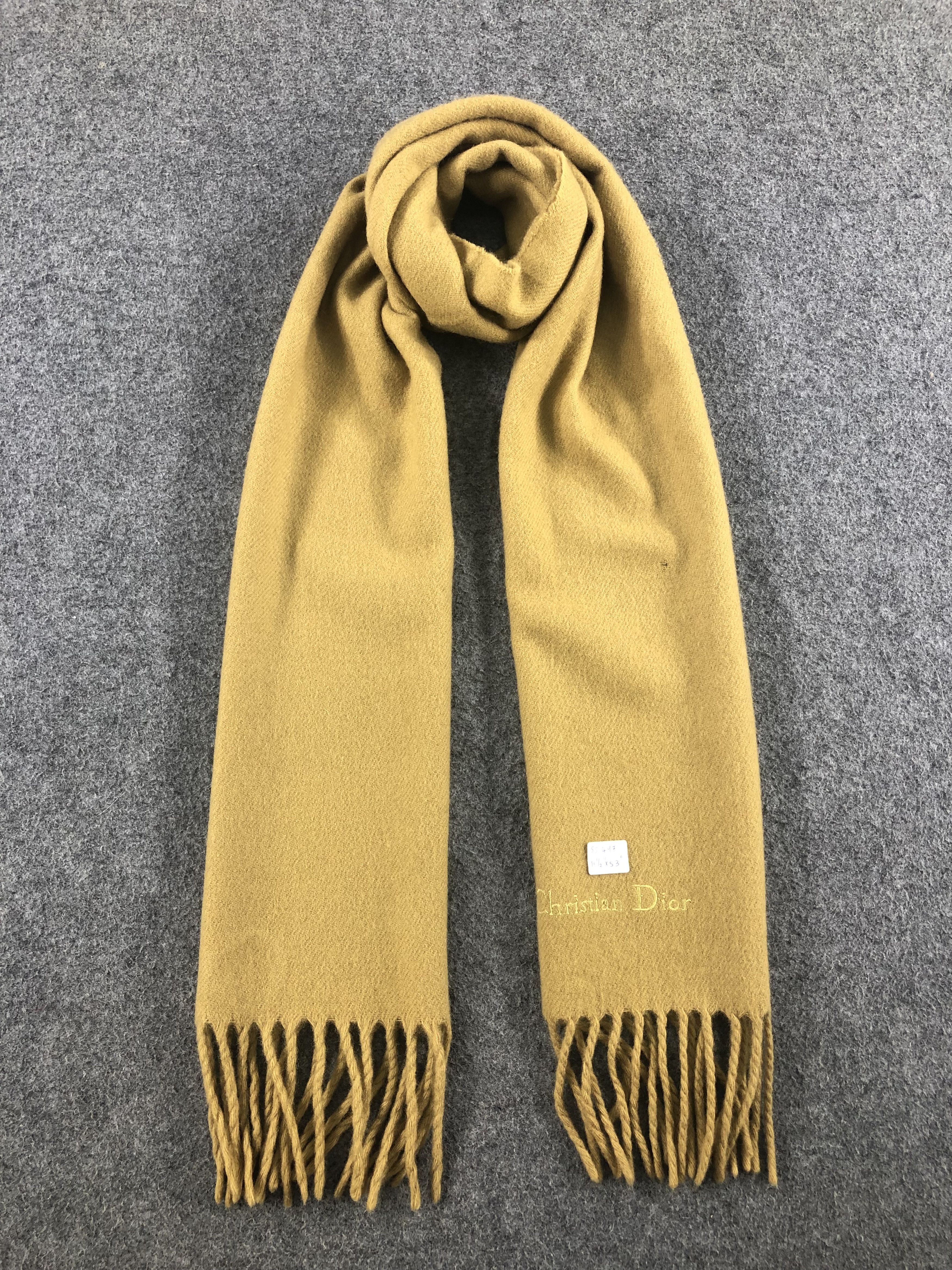 Vintage Vintage Christian Dior Scarf / Muffler / Neckwear Size ONE SIZE - 1 Thumbnail