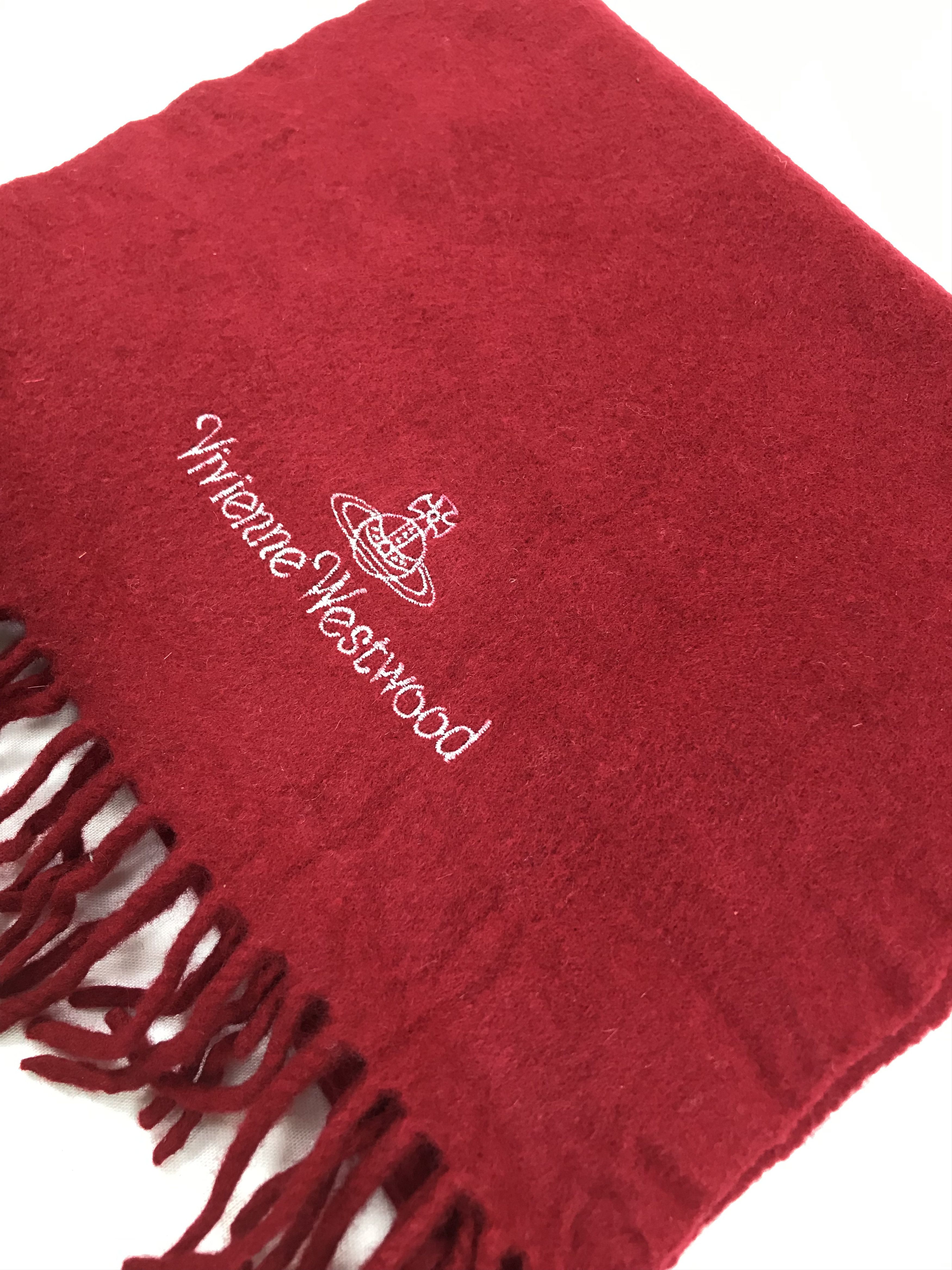 Vivienne Westwood Luxury Scarf / Muffler / Wool