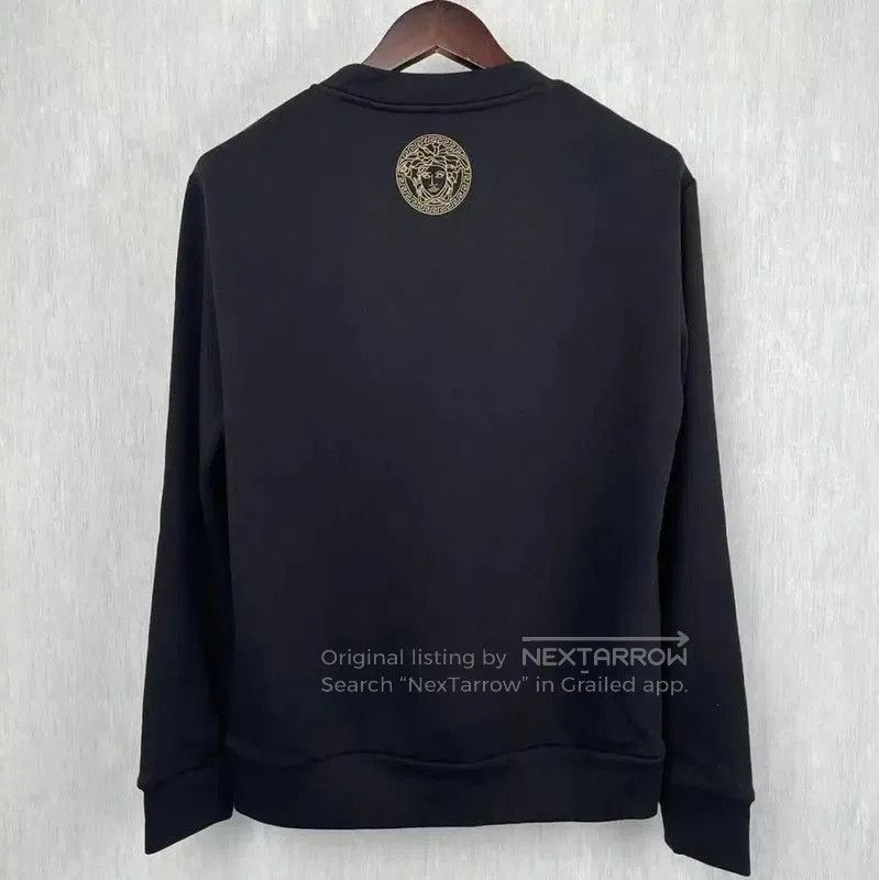 Versace Versace Black Logo Women's Long Sleeve Sweatshirt . Size XS / US 0-2 / IT 36-38 - 4 Thumbnail