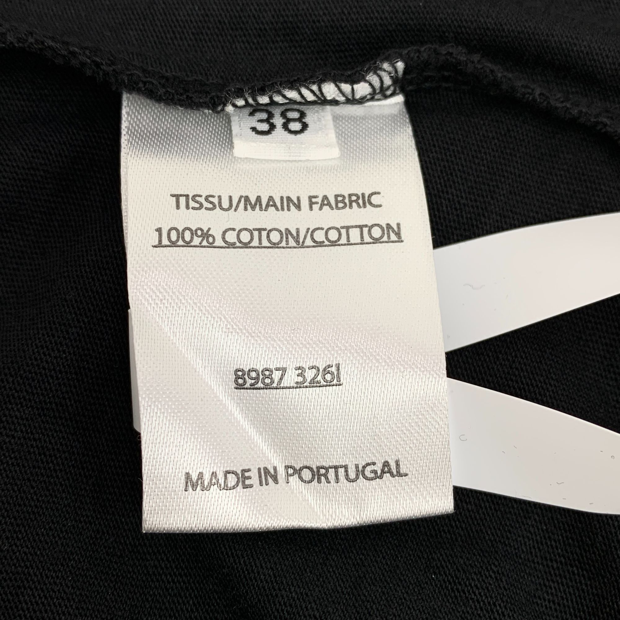 Balmain Balmain Black Cotton Sleeveless Top With Gold Button Details Size S / US 4 / IT 40 - 3 Thumbnail