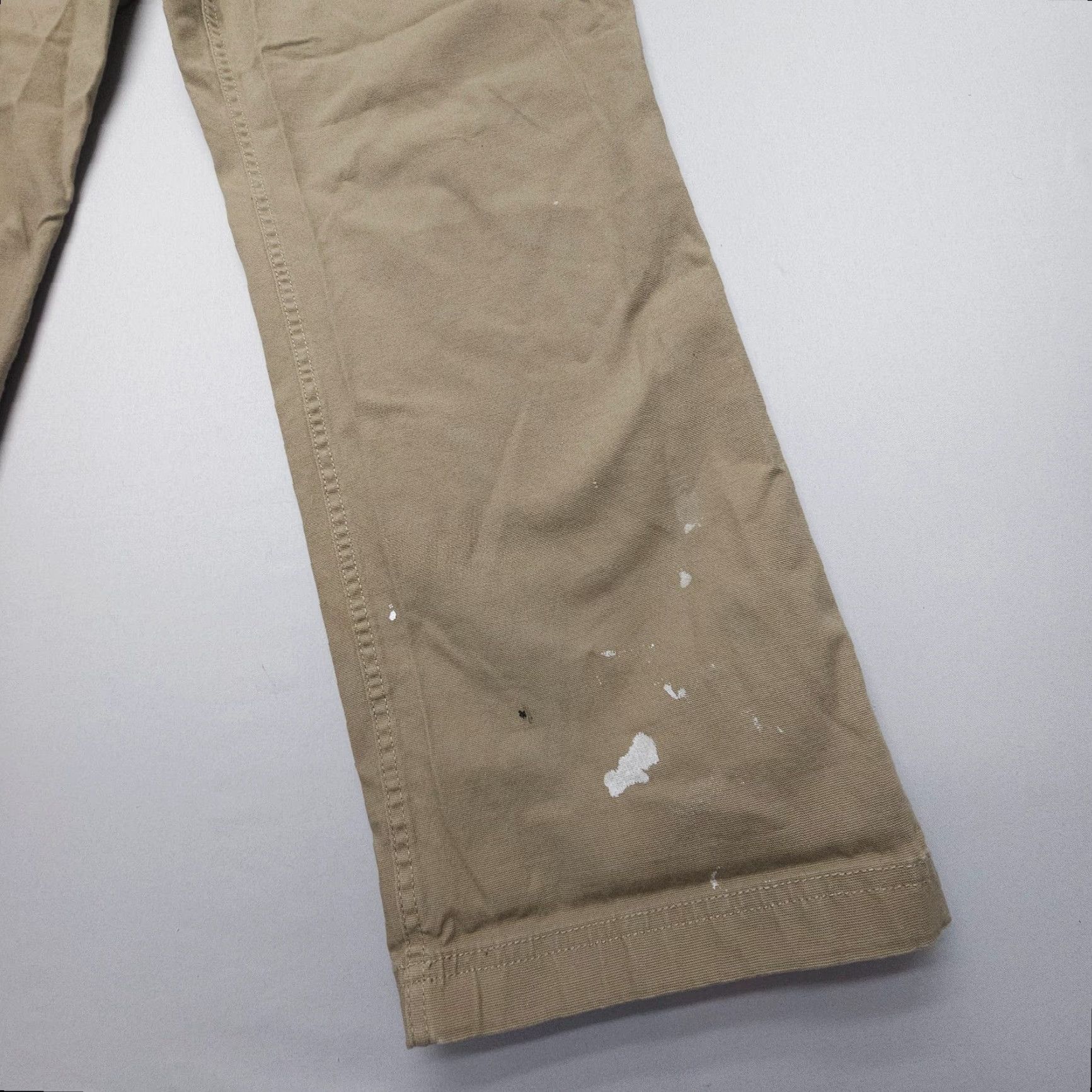 Vintage Duluth DuluthFlex Fire Hose Work Pants Womens 10 x 31 Tan Chino Stretch Pockets Casual, Workwear Modern Regular Size 10 Beige/Khaki Womens Size 32" / US 10 / IT 46 - 4 Thumbnail