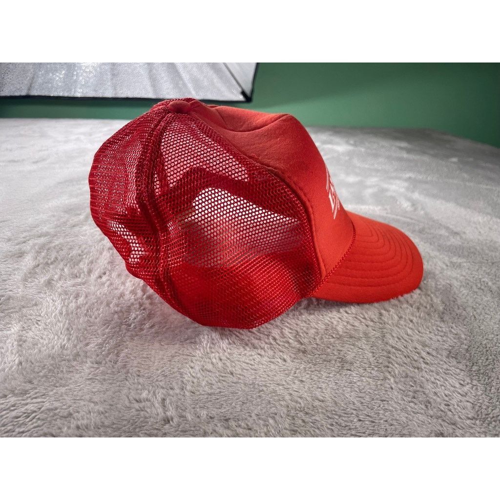 Other Lambert’s Cafe Missouri "Throwed Rolls” Red Trucker Hat Size ONE SIZE - 2 Thumbnail