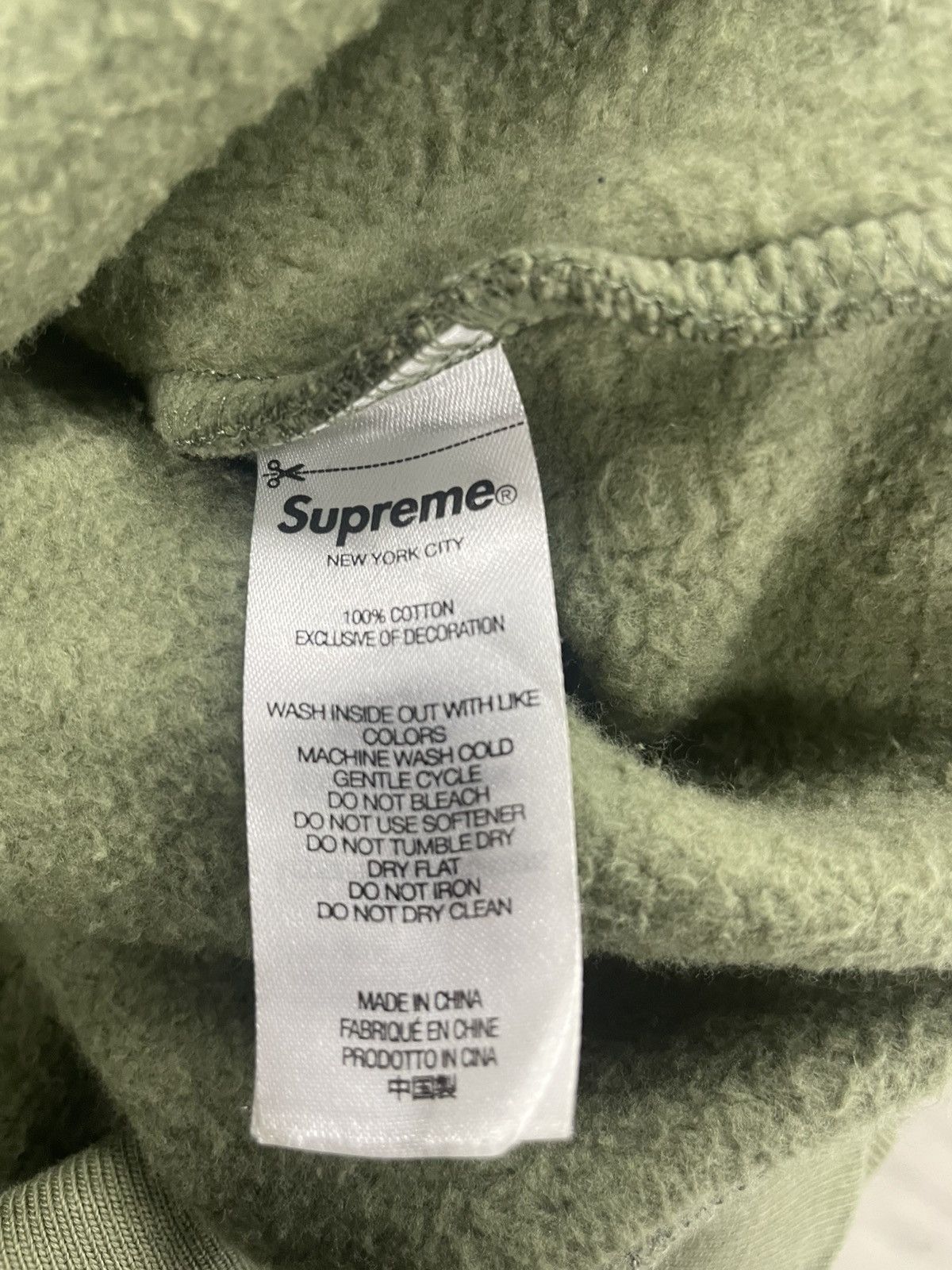 Supreme Supreme Contrast Hooded Sweatshirt M Size US M / EU 48-50 / 2 - 6 Thumbnail