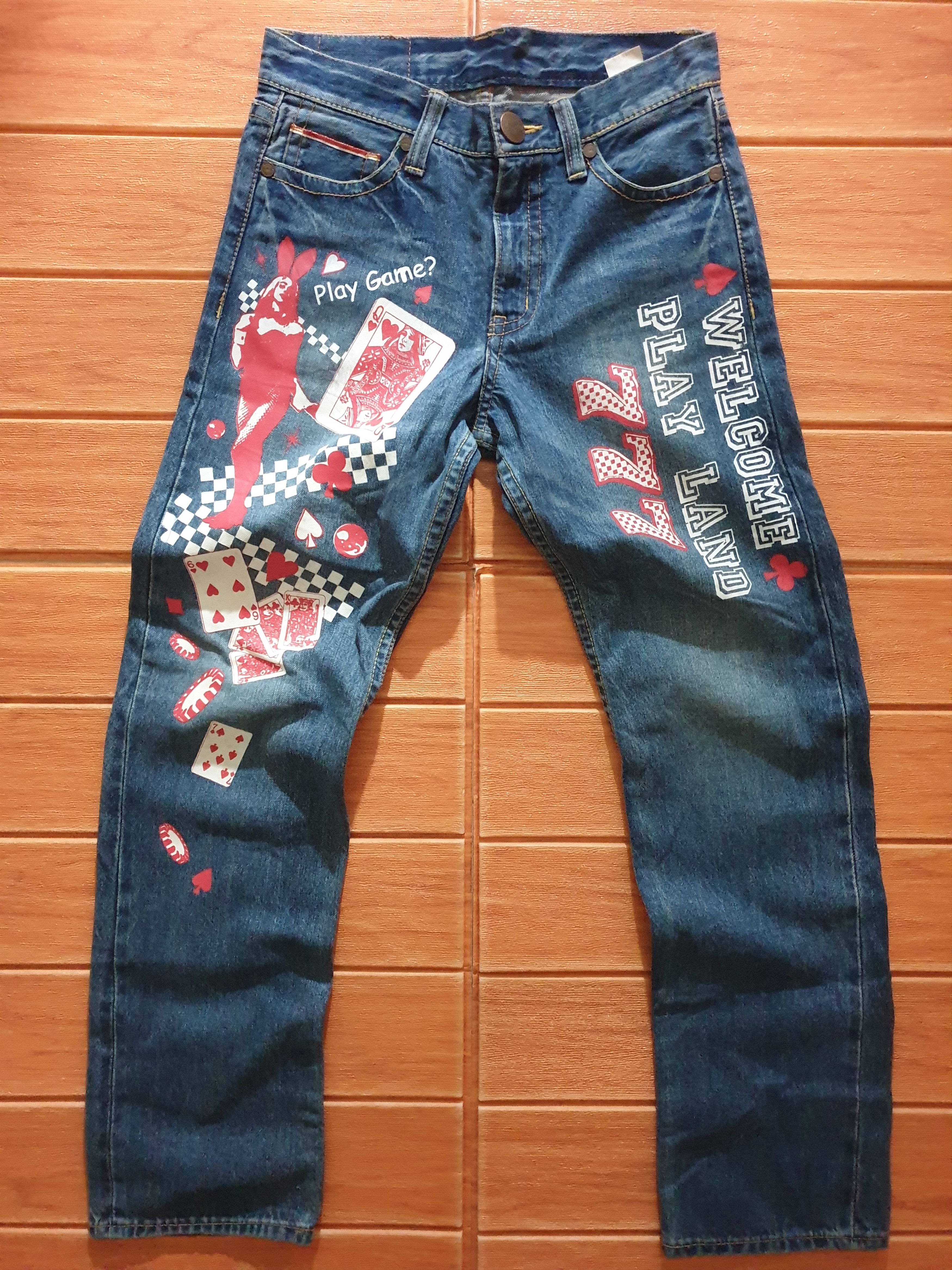 Japanese Brand × Vintage × Wtaps Wtaps Trash Selvedge Denim
