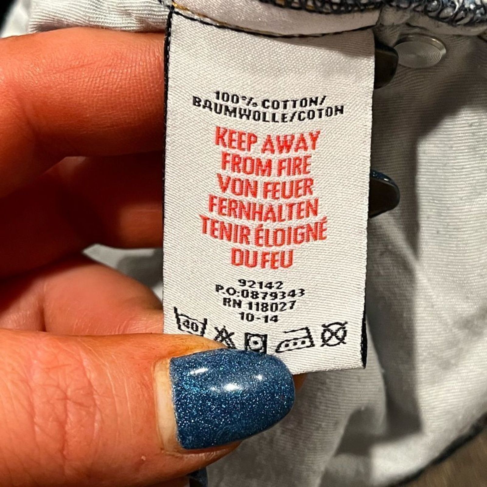 & Other Stories Johnnie B Women's Straight Jean Mid-Rise Denim Blue Size 26R Size 26" / US 2 / IT 38 - 7 Thumbnail