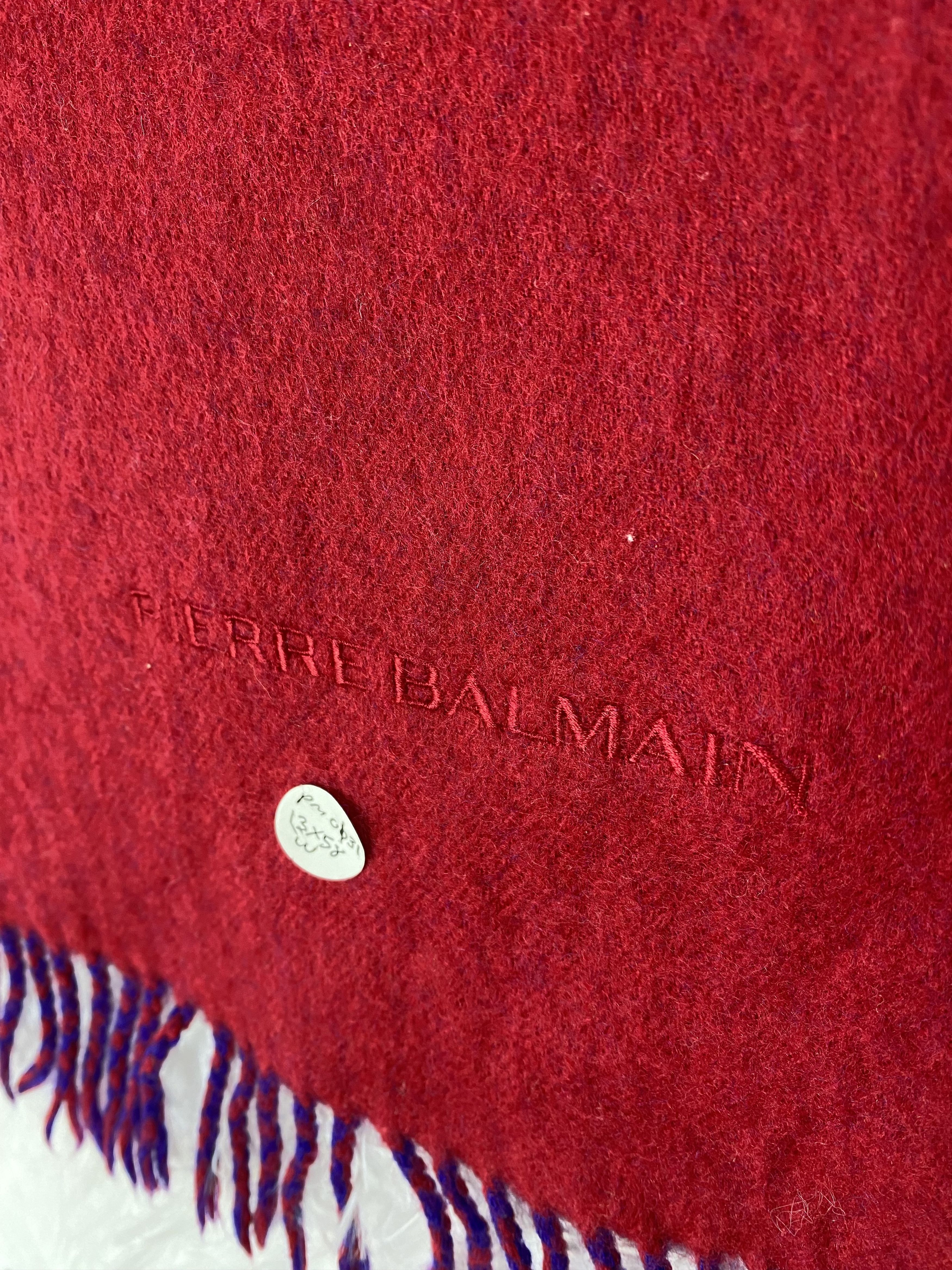 Pierre Balmain Vintage Pierre Balmain Scarf / Muffler Neckwear PM0131 Size ONE SIZE - 2 Thumbnail