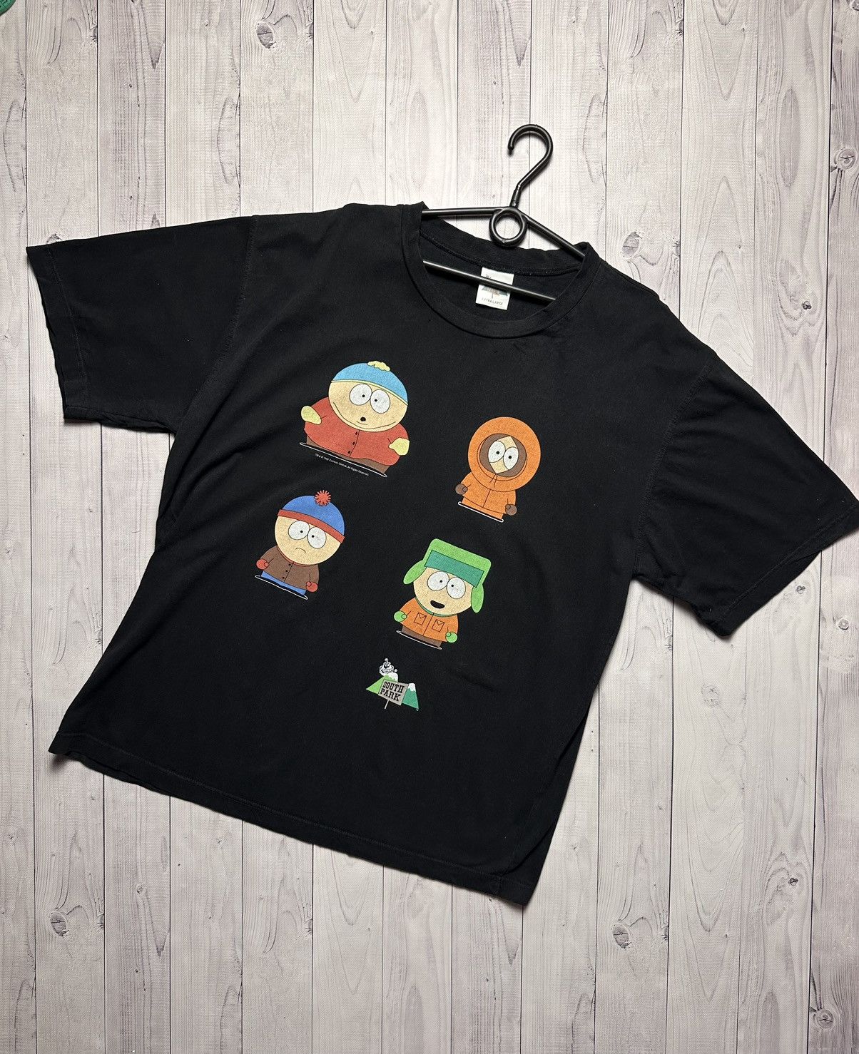 Vintage South Park cartoon tee size XL 1998 rare logo