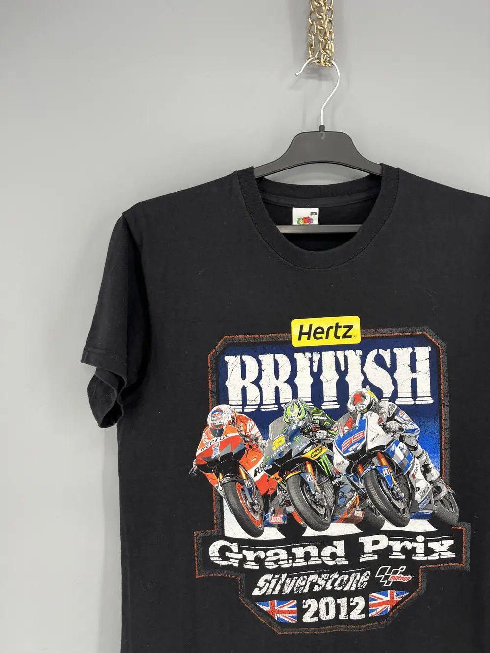 Vintage Vintage 2012 Motocycle Moto British Grand Prix Silverstone Size US M / EU 48-50 / 2 - 4 Thumbnail