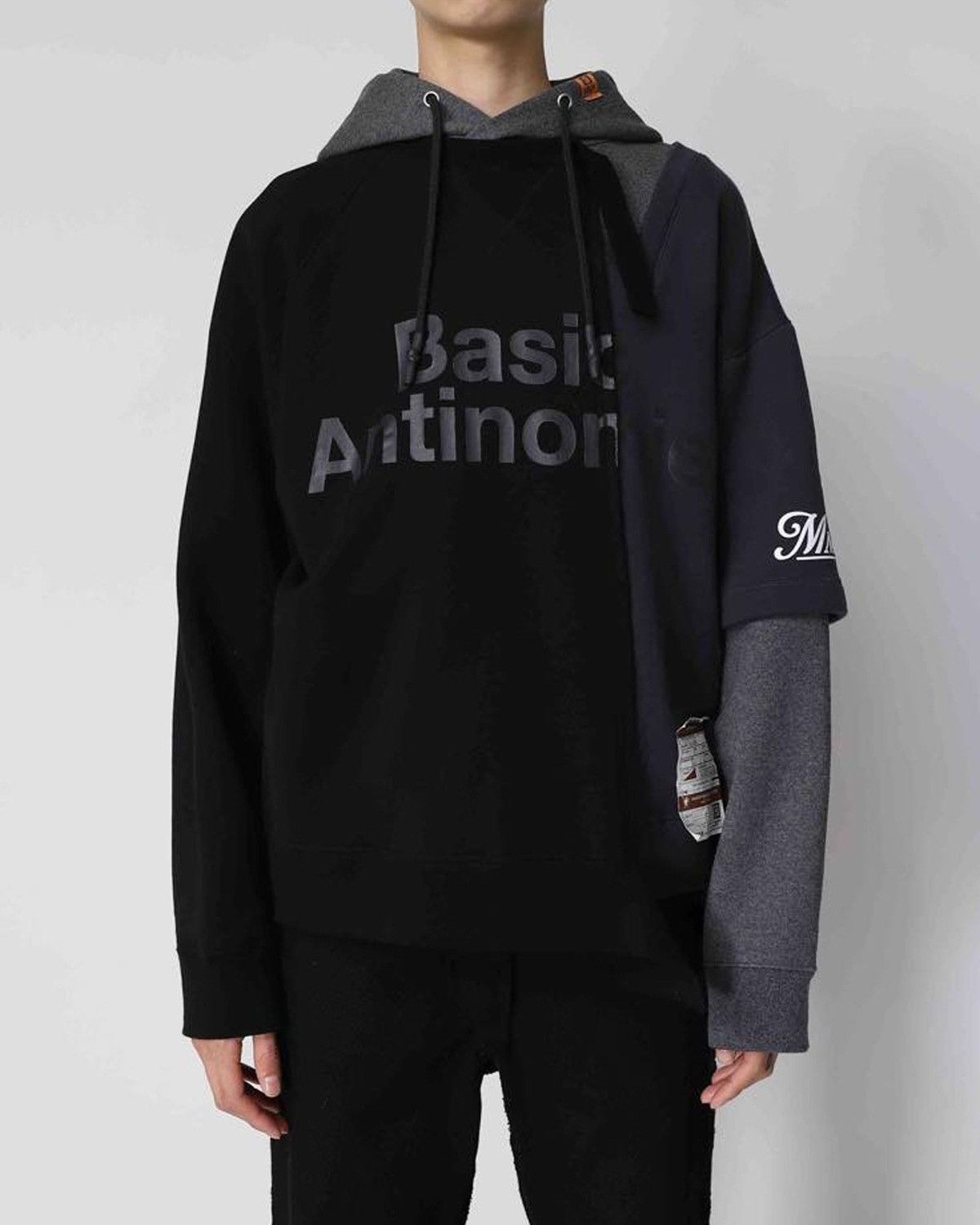 Designer × Maison MIHARA YASUHIRO Maison Mihara Yasuhiro Combined Hoodie Size US L / EU 52-54 / 3 - 12 Thumbnail
