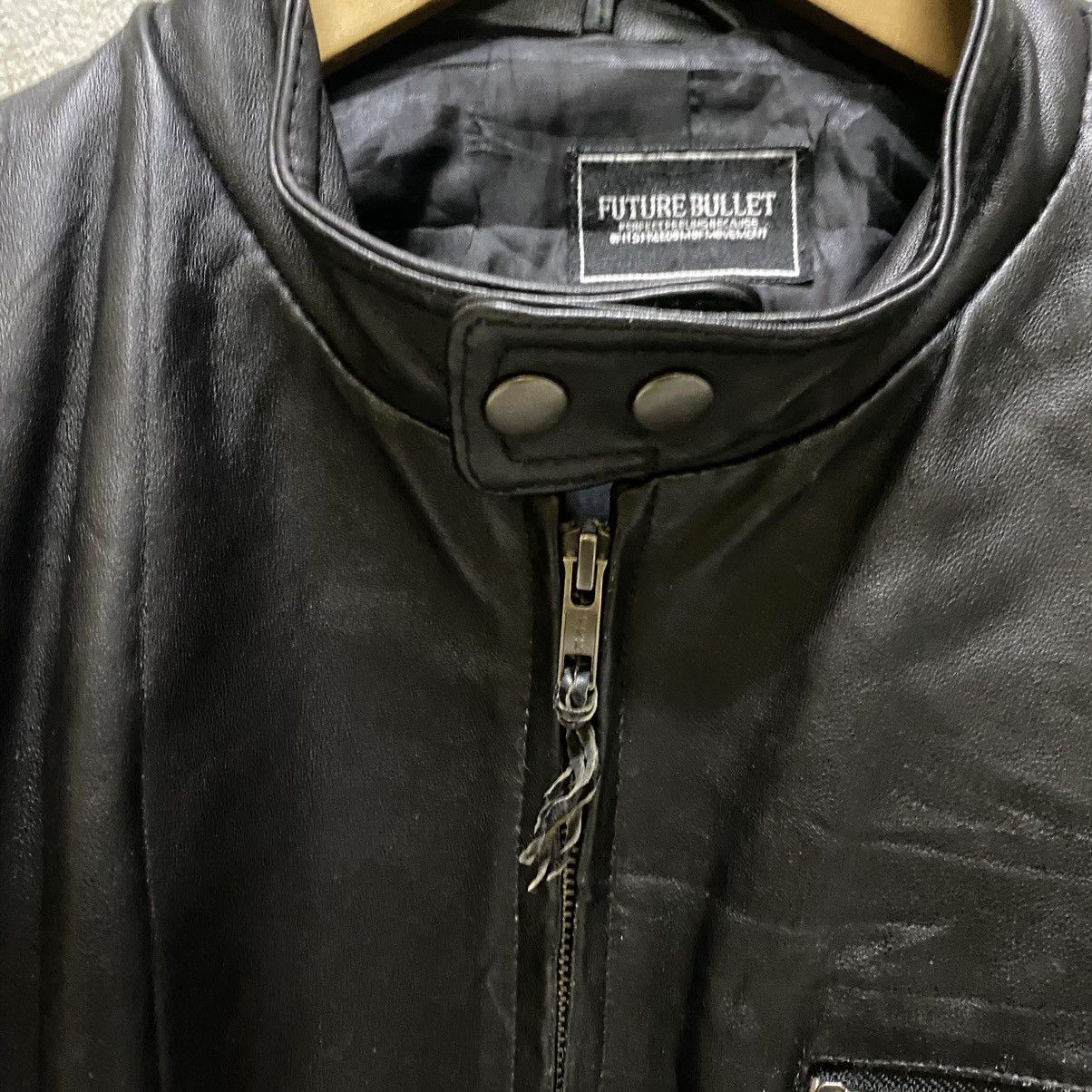 RIDING HIGH × Vintage Future Bullet leather rider jacket Size US M / EU 48-50 / 2 - 7 Thumbnail
