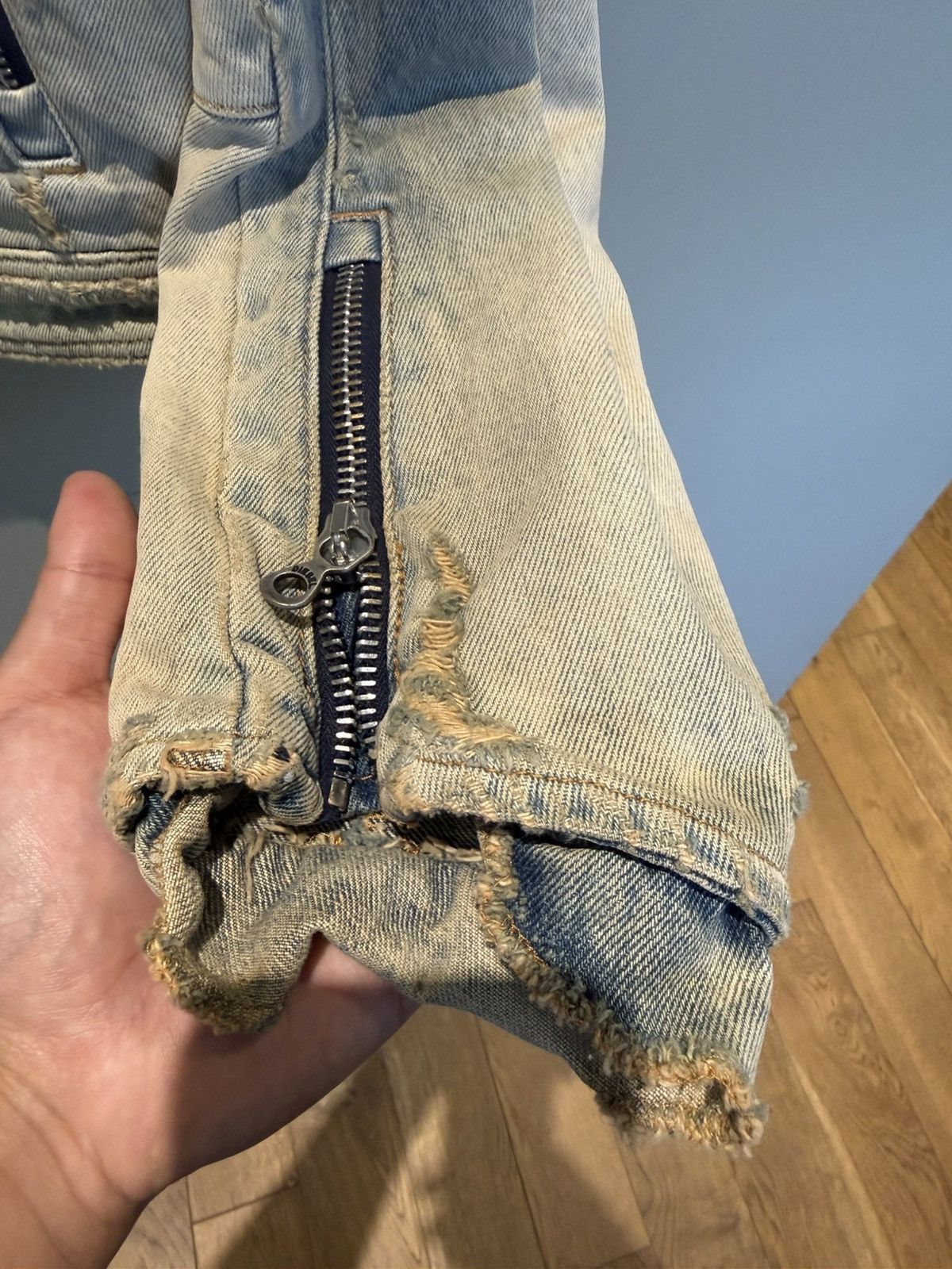 Diesel Disel distressed demin jacket Size US L / EU 52-54 / 3 - 6 Thumbnail
