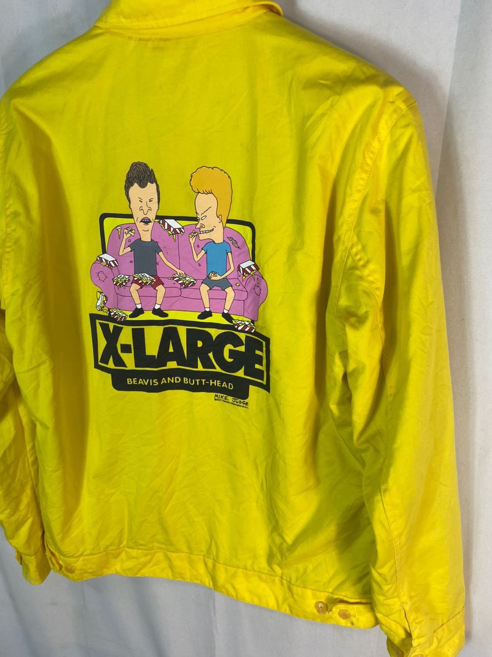 Japanese Brand × Streetwear × Xlarge 🔥RARE🔥X-Large x beavis and butt-head  zipper jacket | Grailed