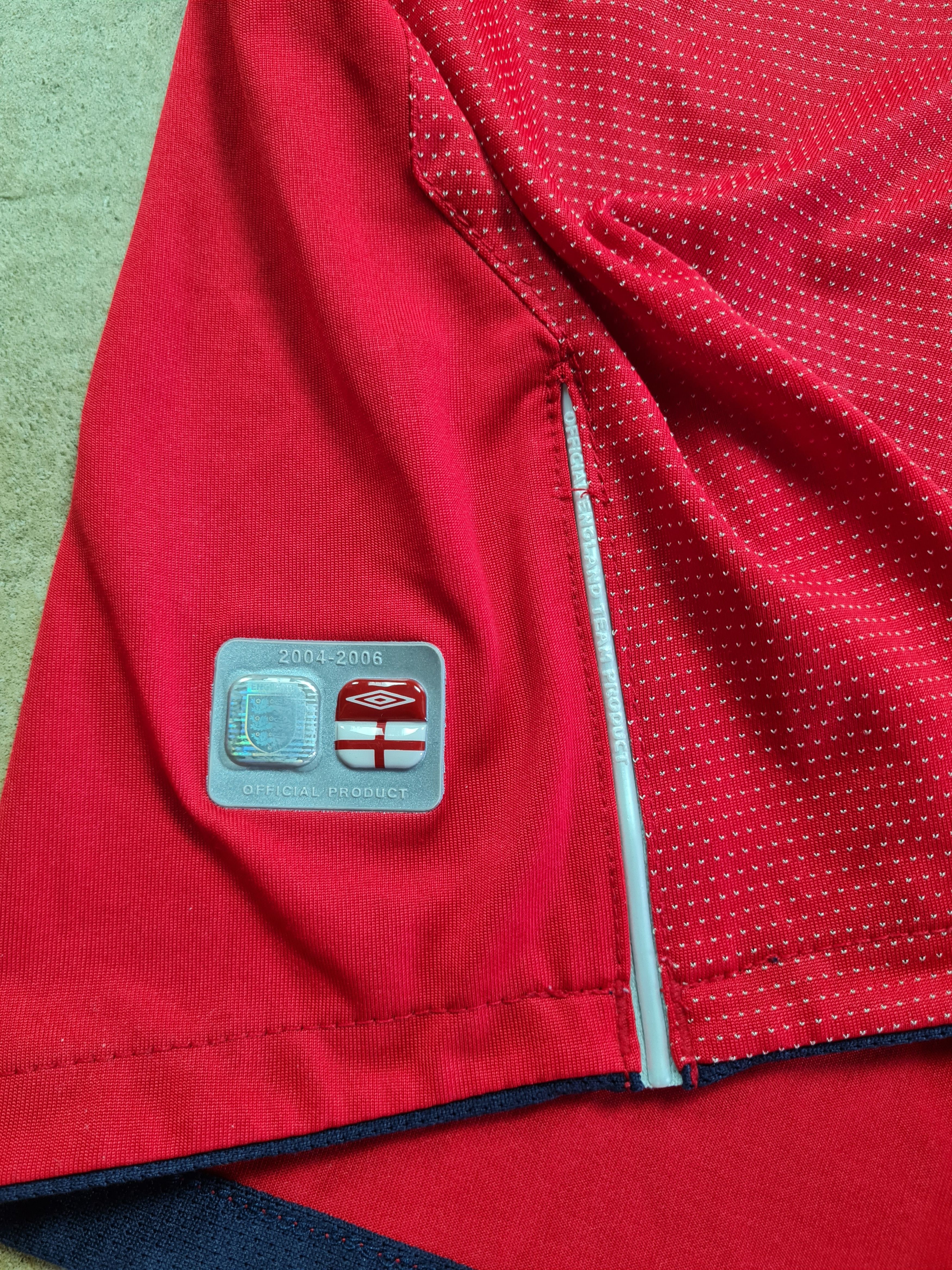 Umbro Soccer Shirt England Umbro 2004/05 Away Football Jersey Kit Size US L / EU 52-54 / 3 - 11 Thumbnail