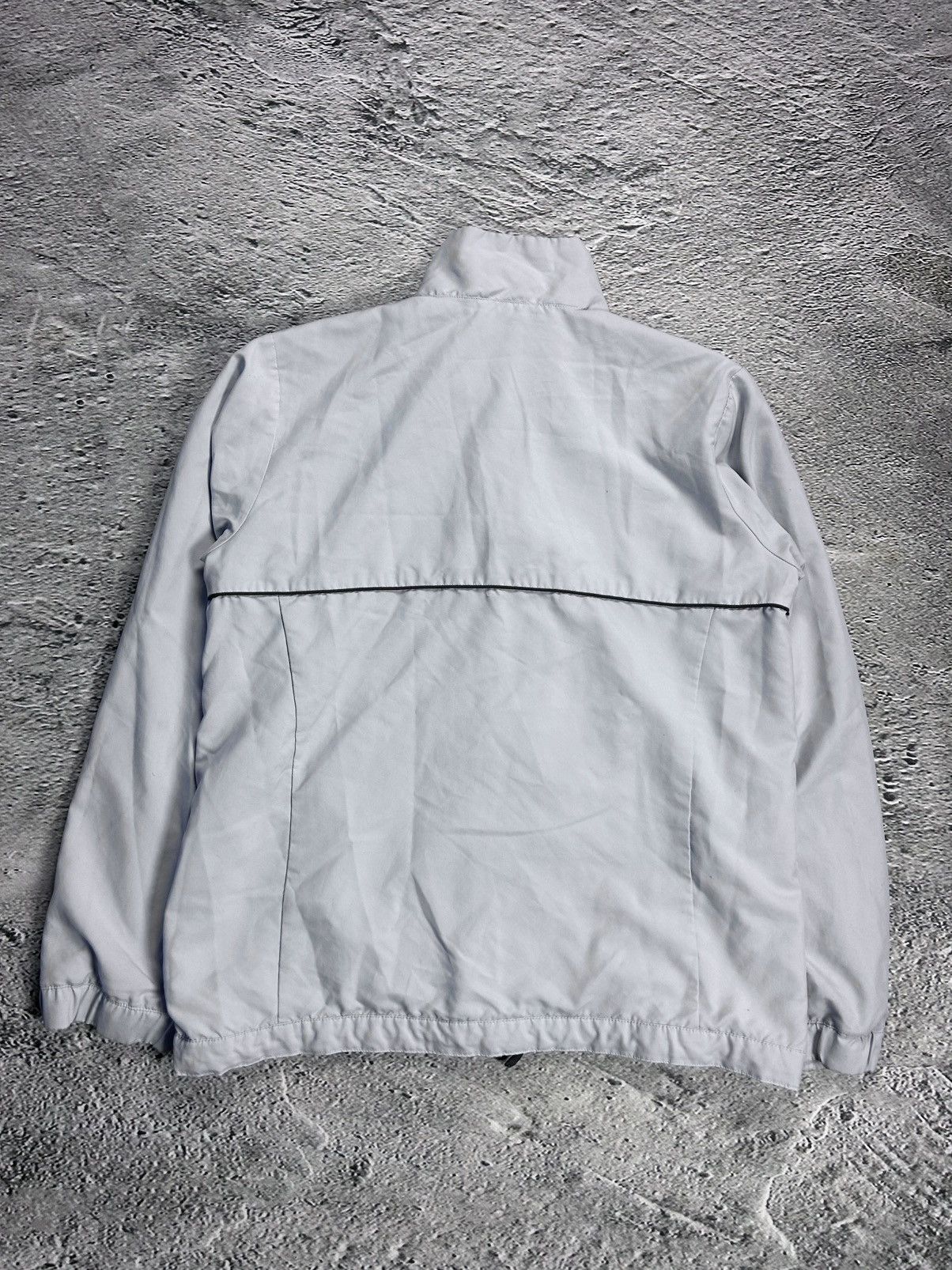 Adidas Adidas track jacket vintage grey Y2K zip nylon Size US S / EU 44-46 / 1 - 7 Thumbnail