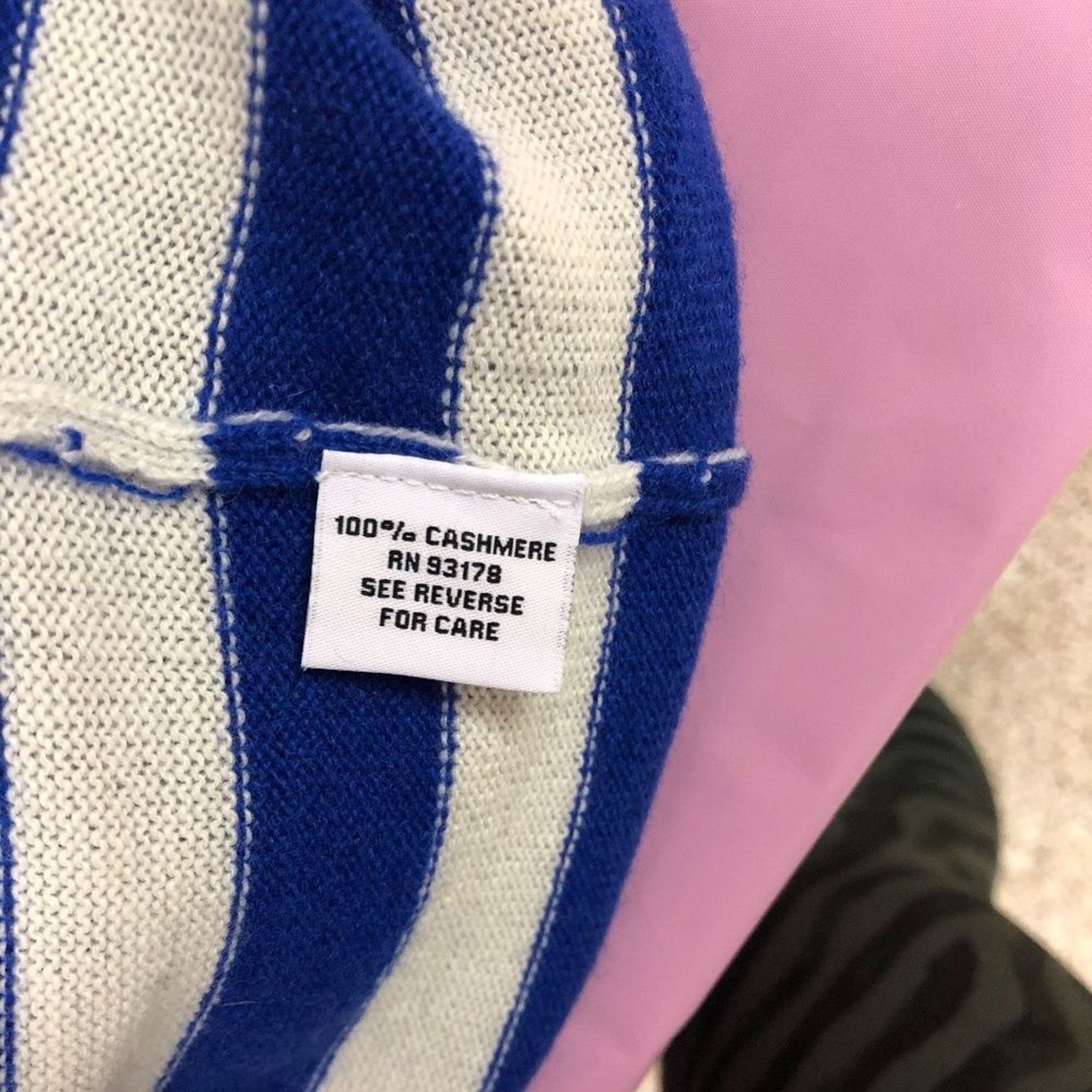 Other Striped Cashmere Sweater from The Cashmere Project Size S / US 4 / IT 40 - 5 Thumbnail