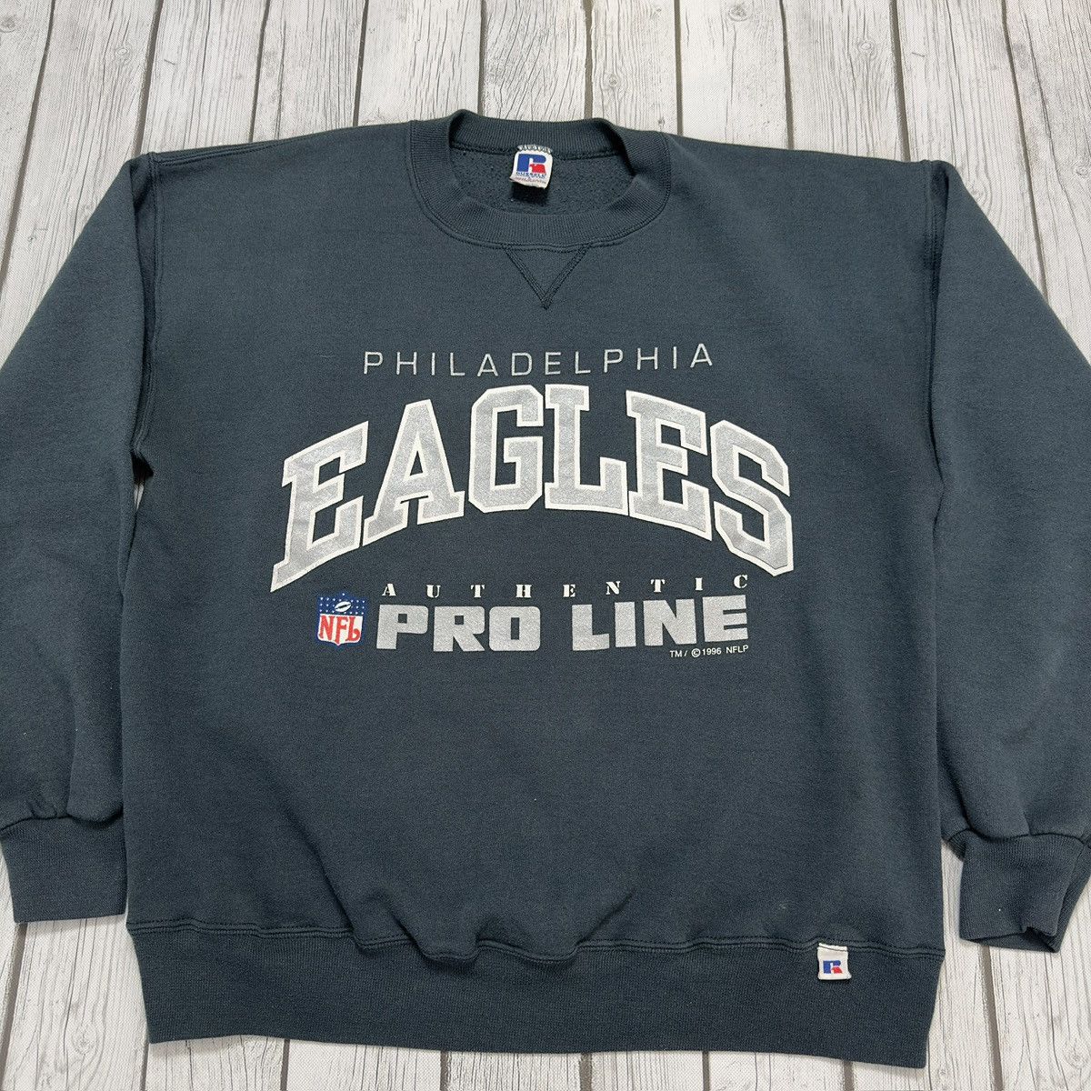NFL × Russell Athletic × Vintage Vintage Philadelphia Eagles sweatshirt Size US L / EU 52-54 / 3 - 3 Thumbnail