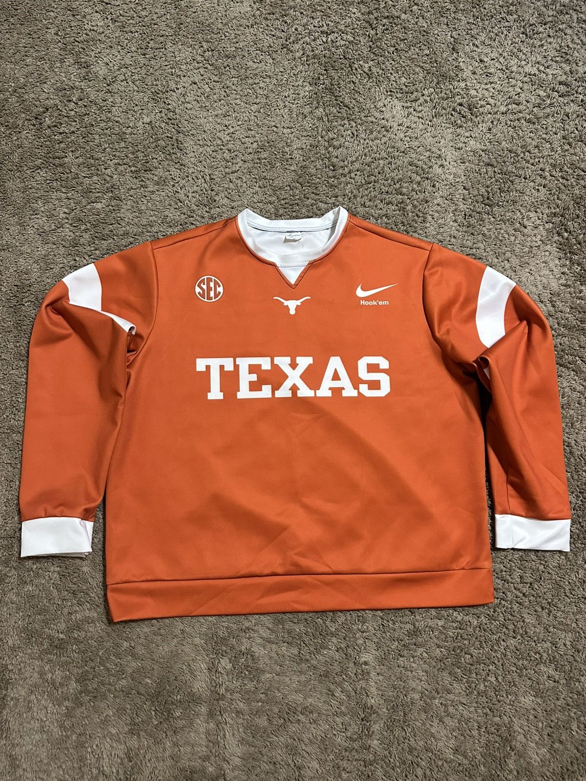 NCAA Vintage NCAA Nike Texas Longhorns sweater 00s size 2XL Size US XXL / EU 58 / 5 - 1 Thumbnail