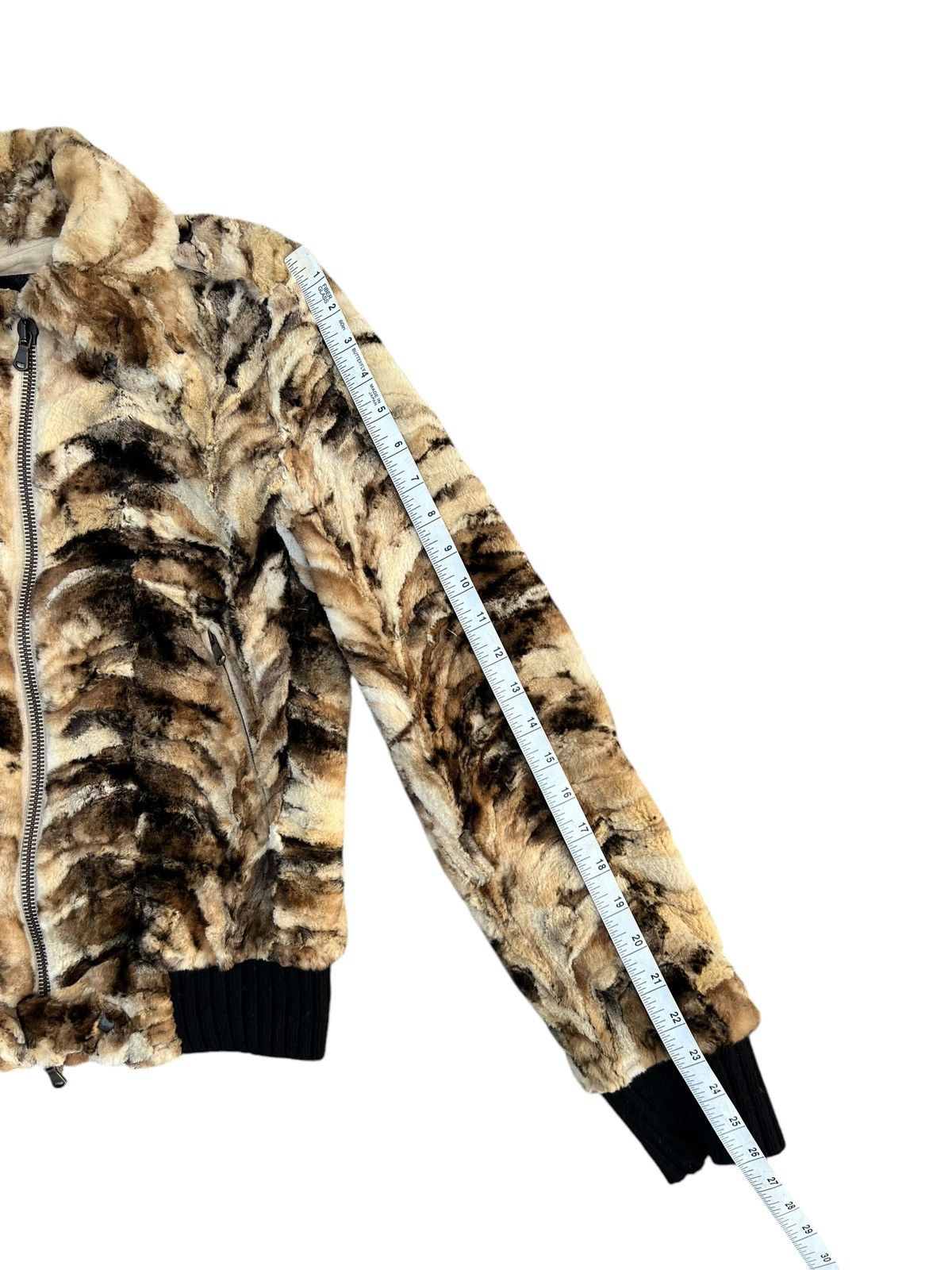 Costume National Archive Costume National Leather Fur Bomber Jacket Size US XS / EU 42 / 0 - 5 Thumbnail