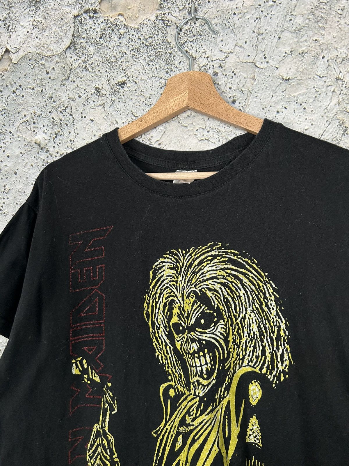 Iron Maiden Iron Maiden Rock Band Tee Metal Graphic Vintage Size US L / EU 52-54 / 3 - 3 Thumbnail