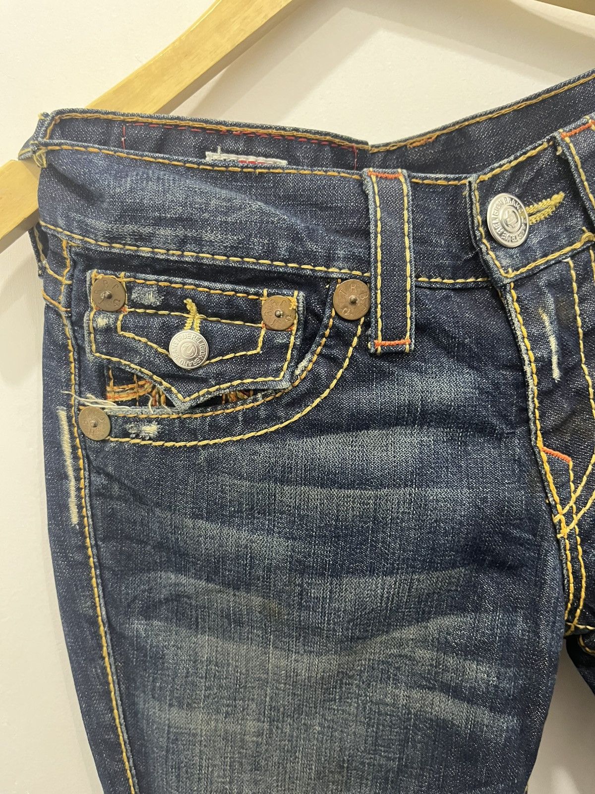 True Religion True Religion Blue Jeans Section Rainbow Joey Size US 34 / EU 50 - 2 Thumbnail