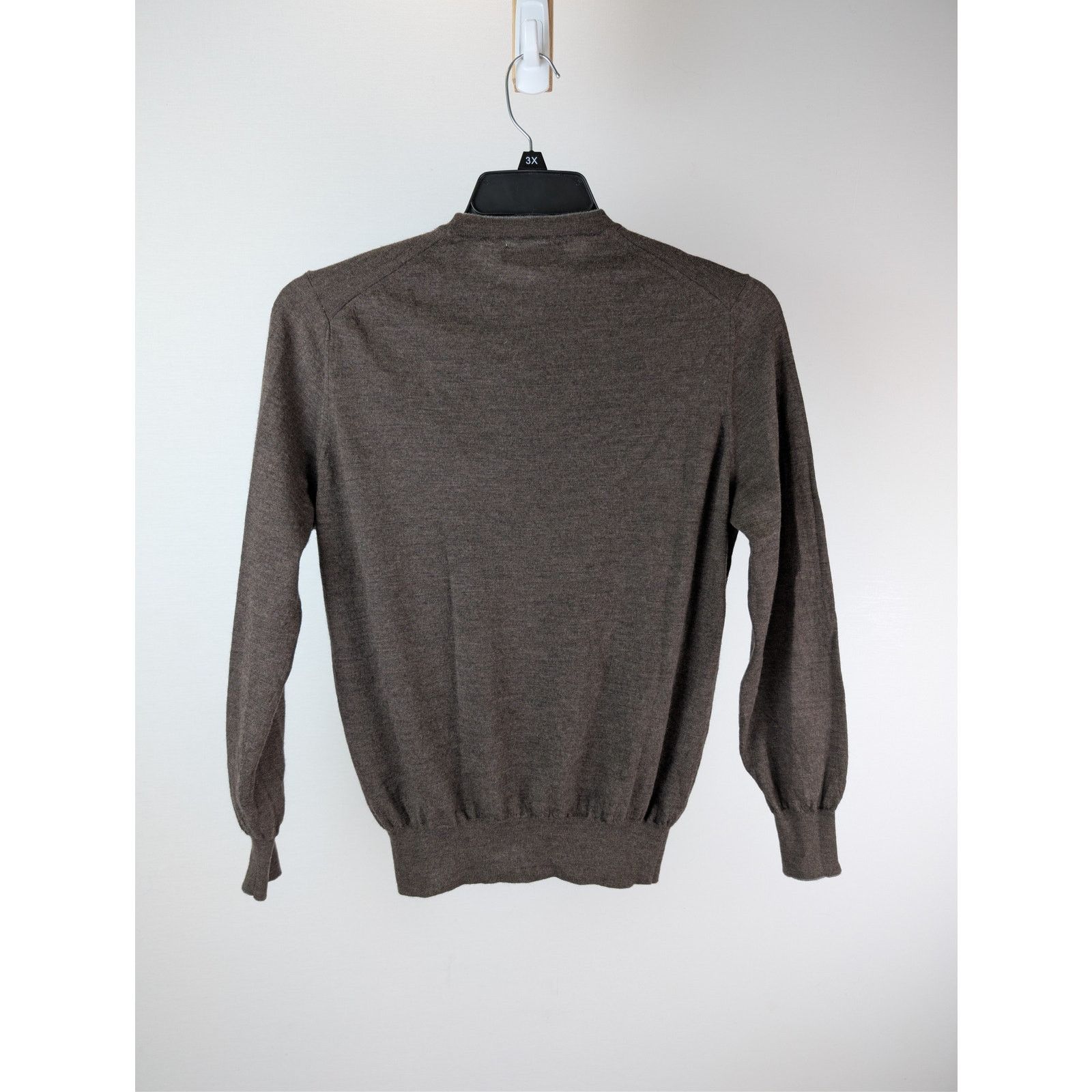 Brunello Cucinelli o1rshd1 CC20 Sweater in Dark Brown Size US M / EU 48-50 / 2 - 16 Thumbnail