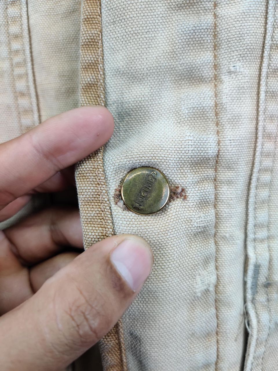 Carhartt Vintage 90s Carhartt Detroit Jacket Size US XL / EU 56 / 4 - 12 Thumbnail