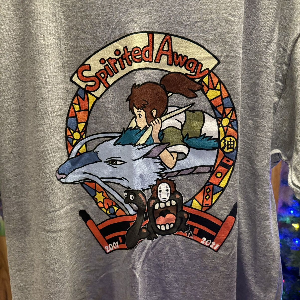 Japanese Brand × Vintage 20th Anniversary Vintage Spirited Away Shirt Size US L / EU 52-54 / 3 - 2 Thumbnail