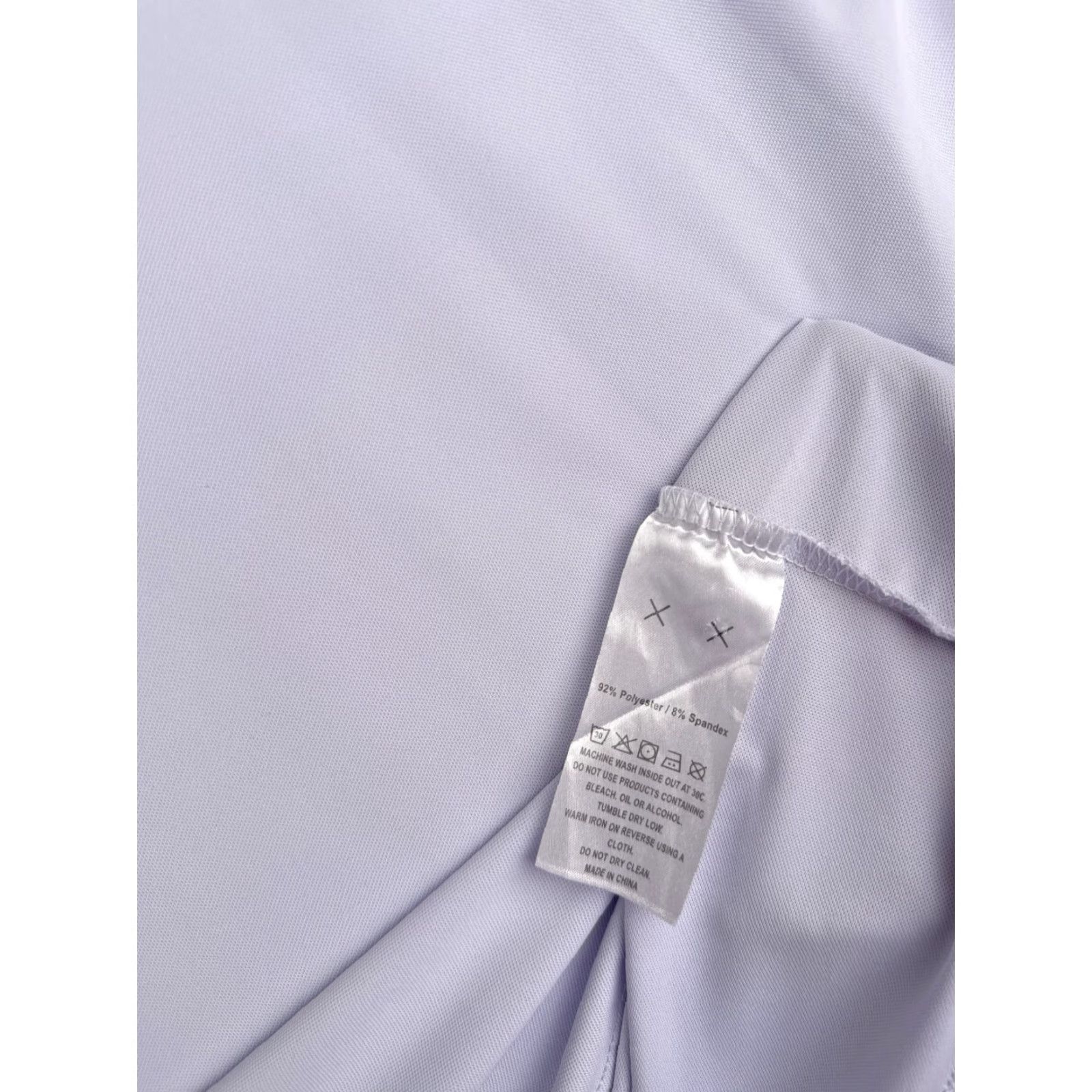 Vintage Maelreg Shirt Men 2XL Purple Polyester Blend Short Sleeve Polo Read Size US XXL / EU 58 / 5 - 7 Thumbnail