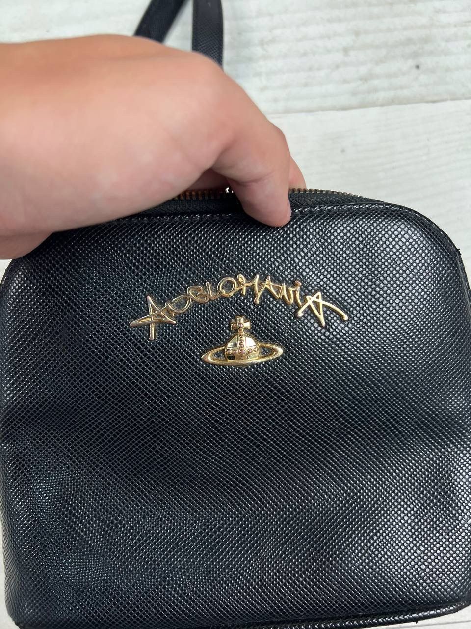 Vivienne Westwood Vivienne Westwood Anglomania Logo Orb Shoulers Bag Leather Size ONE SIZE - 4 Thumbnail