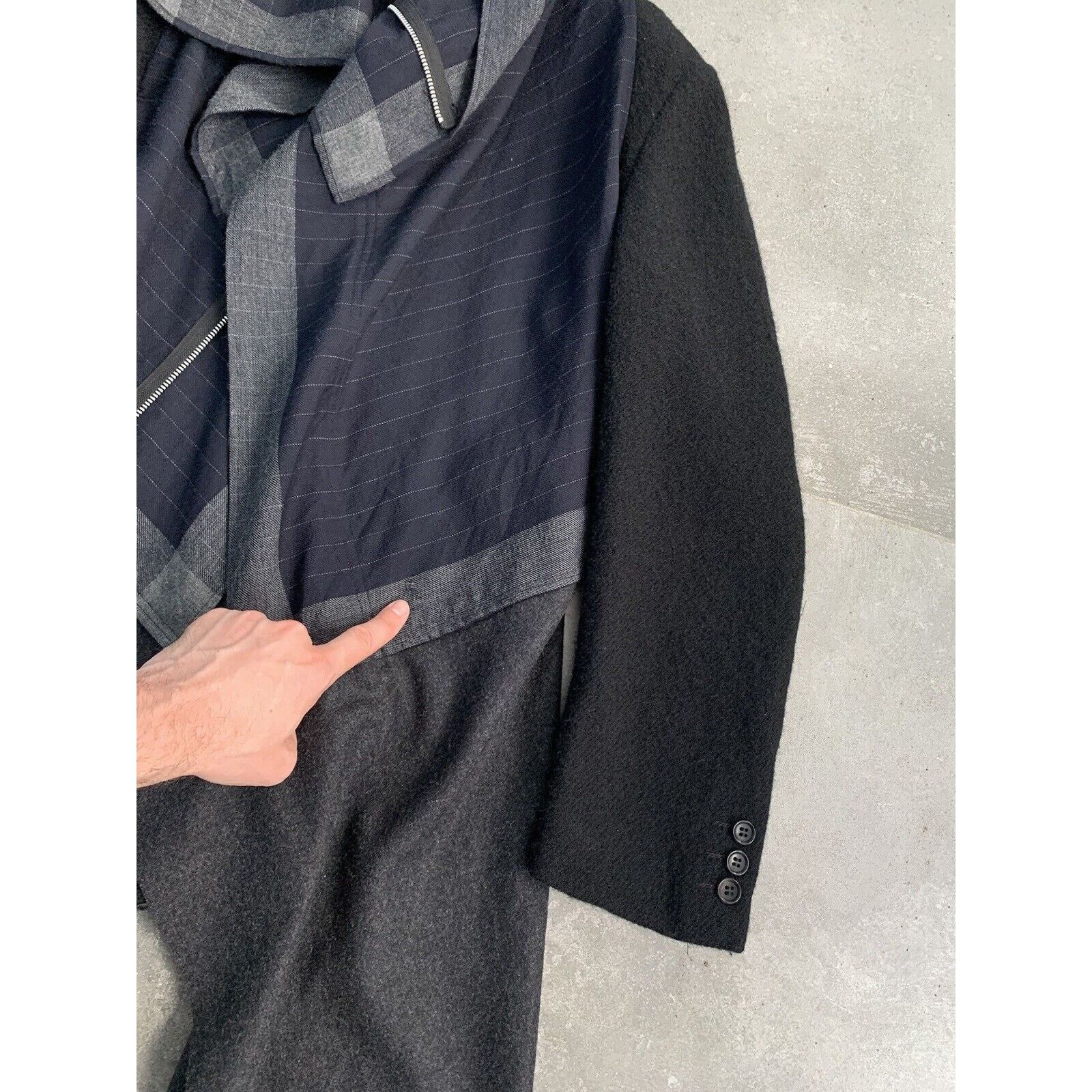 Comme des Garcons × Japanese Brand Women's COMME des GARCONS Wool Trench Coat Jacket M UK 10-12 Size M / US 6-8 / IT 42-44 - 22 Thumbnail