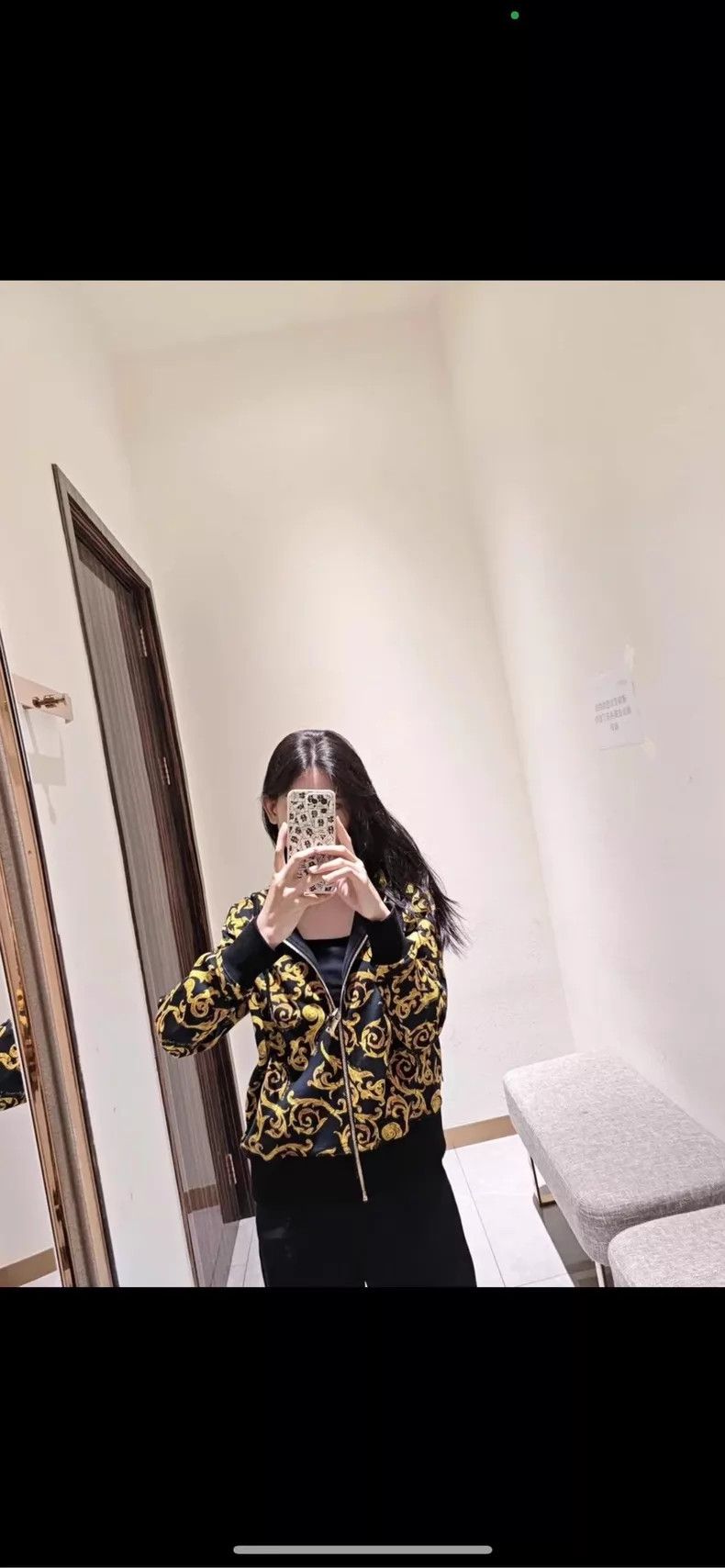 Versace Versace Bucklow floral print zip jacket Size US L / EU 52-54 / 3 - 7 Thumbnail