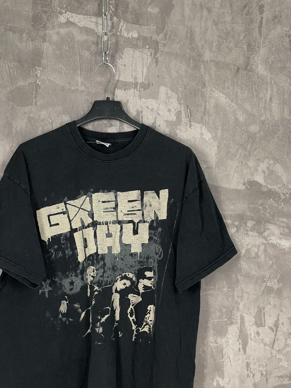 Band Tees × Vintage Green Day tour 2010 Vintage graphic band t shirt Black Size US L / EU 52-54 / 3 - 4 Thumbnail