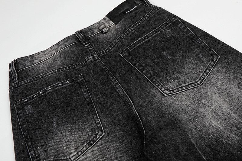 Vintage Men's American Retro Distressed & Patched Washed Denim Jeans Size US 32 / EU 48 - 5 Thumbnail