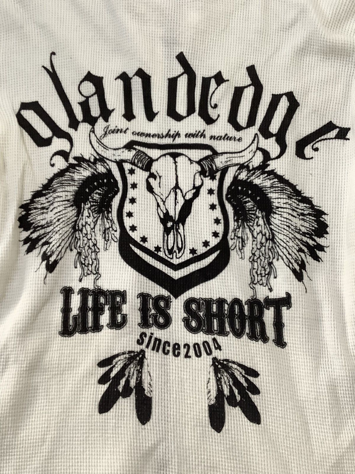 Japanese Brand 🔥 RARE 🔥 Glandedge Poem Hoodie Vintage Size US M / EU 48-50 / 2 - 9 Thumbnail