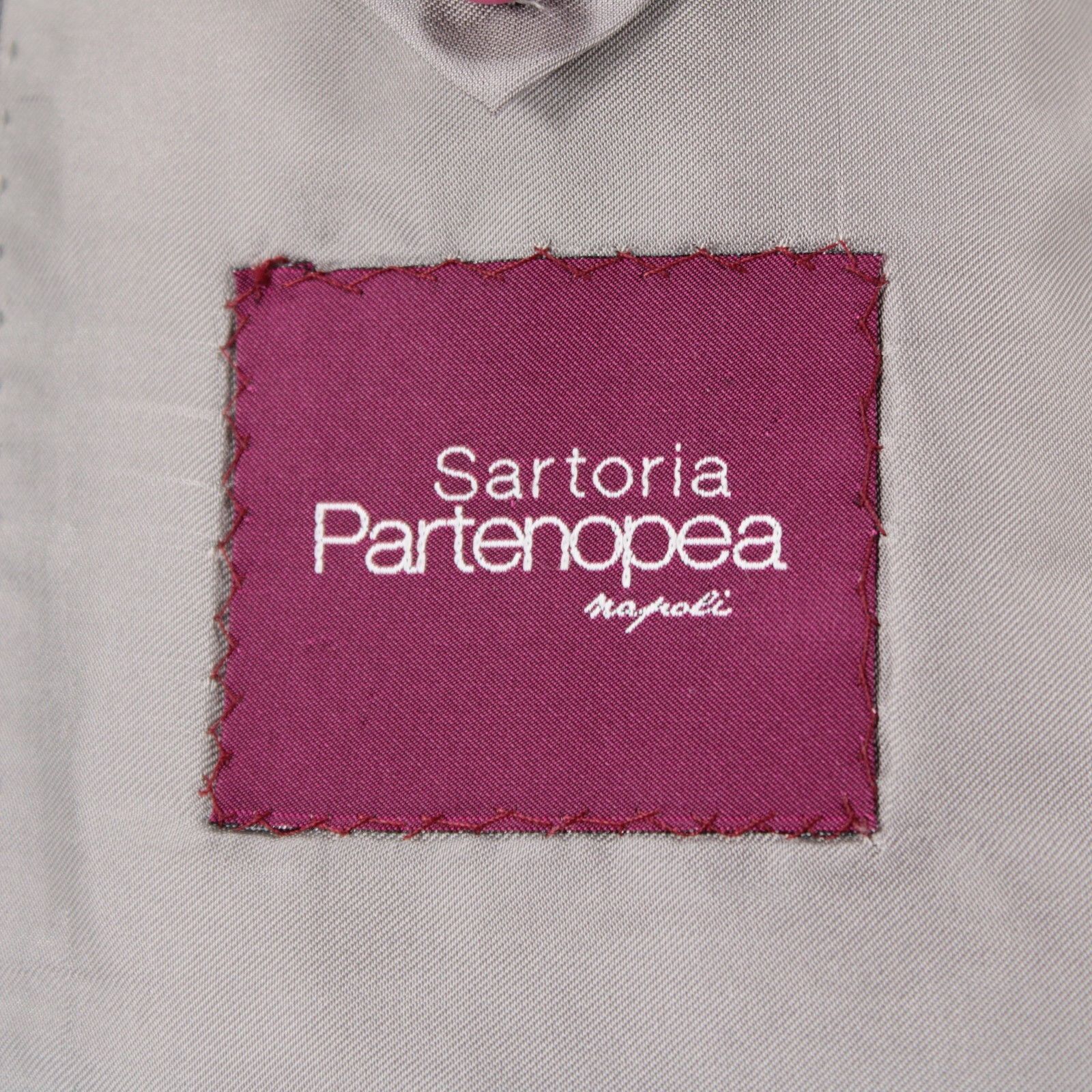 Sartoria Partenopea Sartoria Partenopea Suit Size US 46 Long in Gray Size 46R - 6 Thumbnail