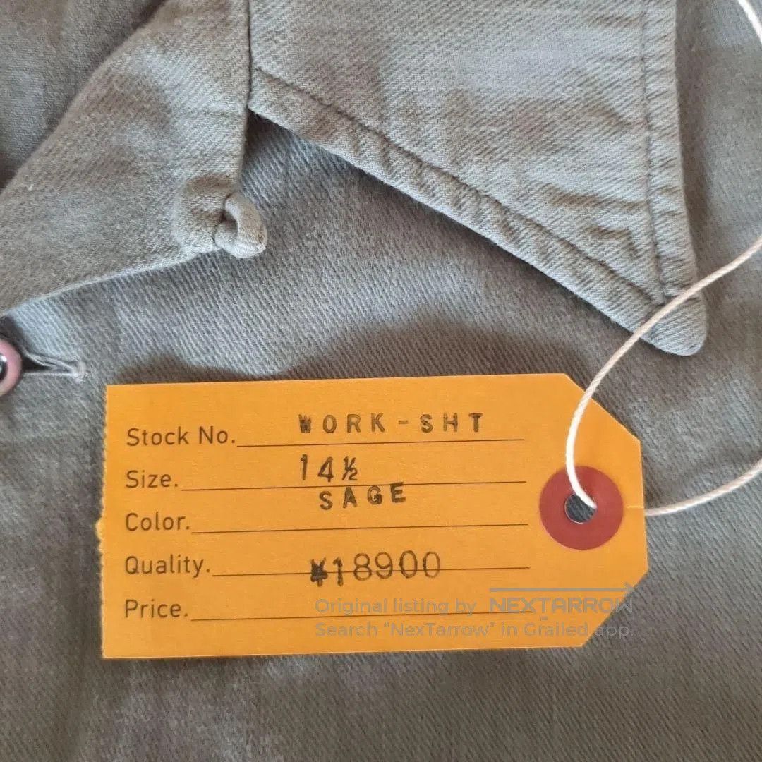 At Last & Co ATLAST&CO Workwear Shirt. Size US M / EU 48-50 / 2 - 4 Thumbnail