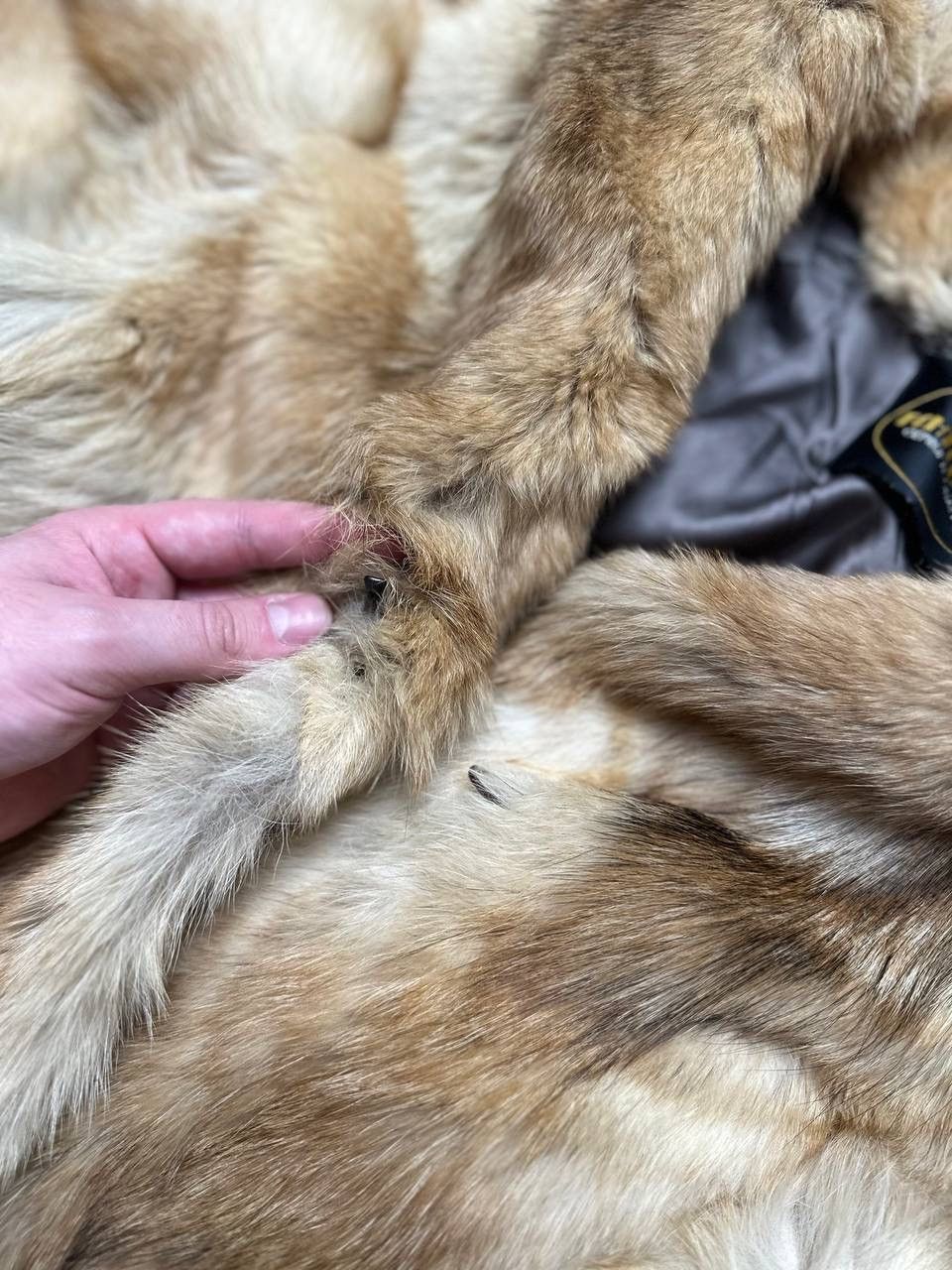 Vintage Vintage 80s Genuine Golden Fox Fur Coats 90s Vibe Winter Size M / US 6-8 / IT 42-44 - 10 Thumbnail